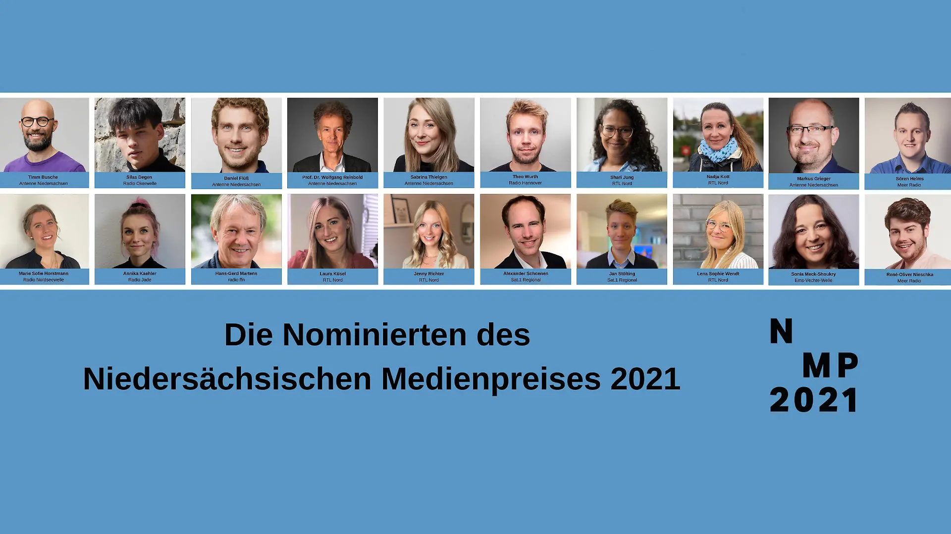 Auch 2021 wird der niedersächsische Medienpreis verliehen. Das sind die Nominierten.