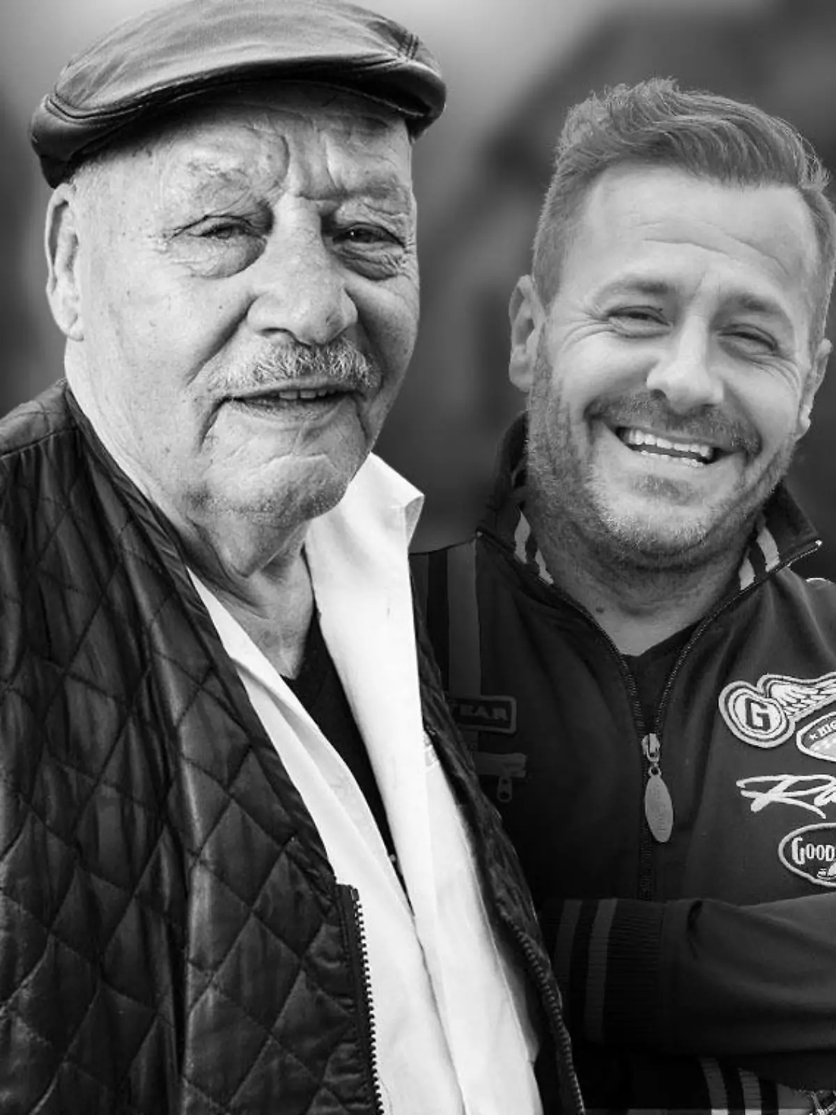 Jetzt sind Willi Herren und sein Papa Wilhelm wieder vereint...