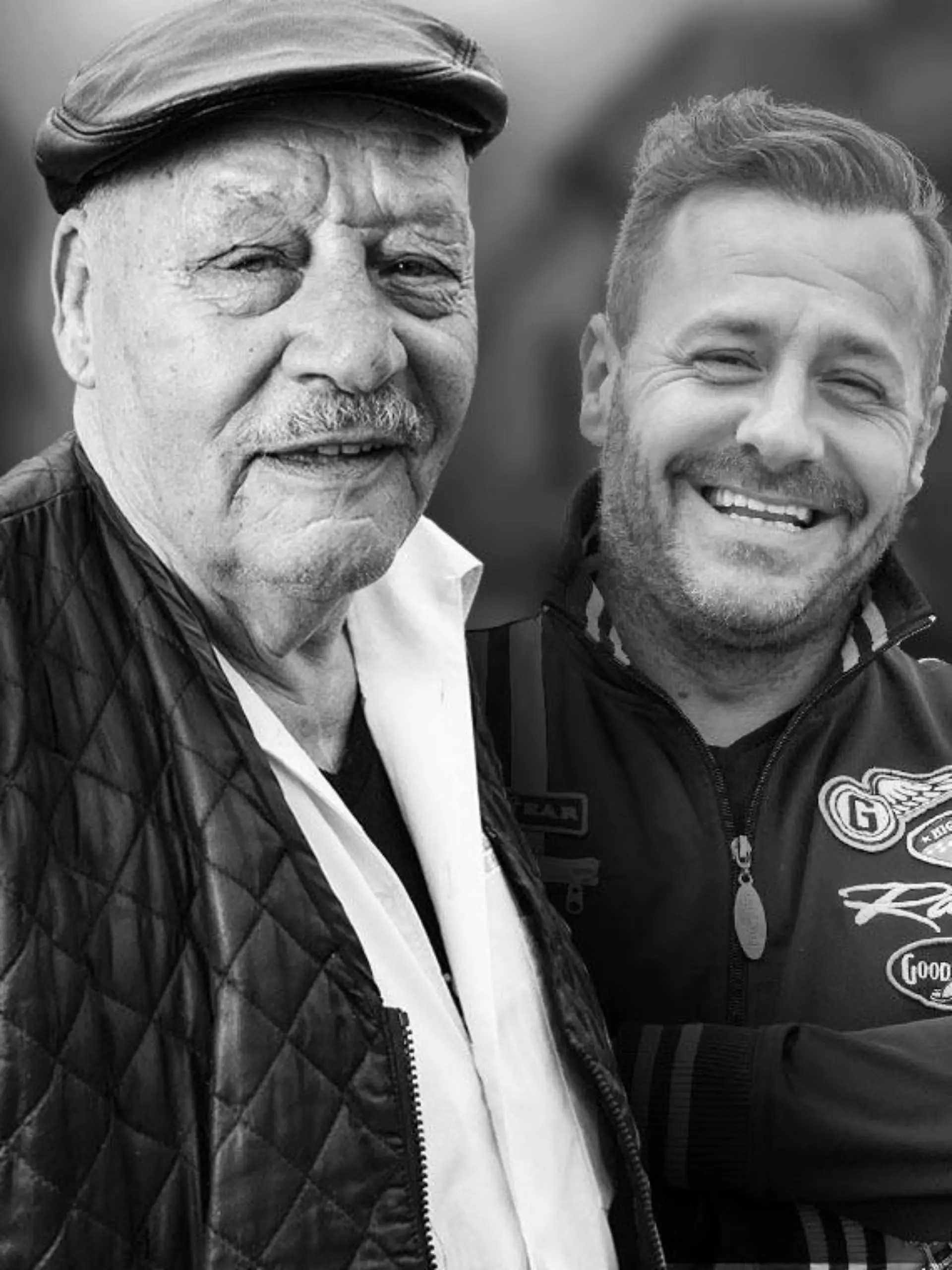 Jetzt sind Willi Herren und sein Papa Wilhelm wieder vereint...