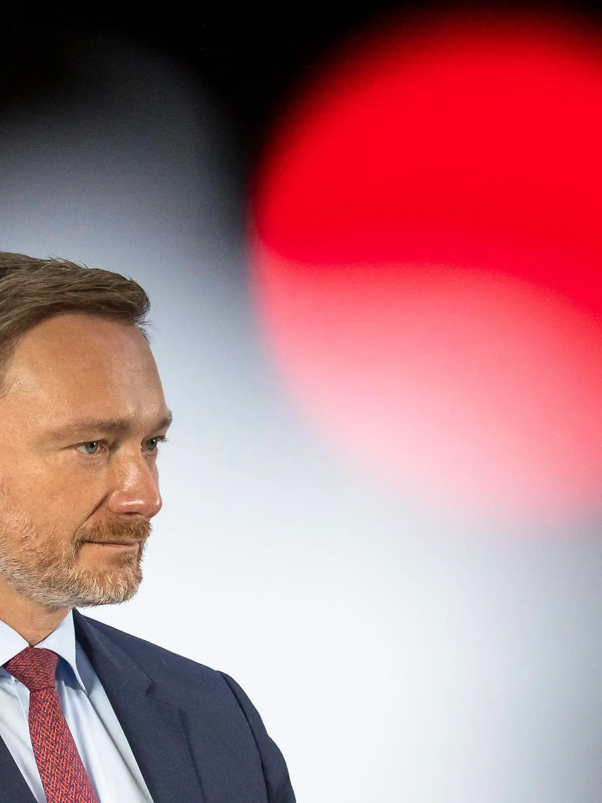  Bundesvorsitzender der FDP Christian Lindner waehrend einer Pressekonferenz in Berlin am 25. Oktober 2021. Statement der FDP *** Federal chairman of the FDP Christian Lindner during a press conference in Berlin on 25 October 2021 Statement of the FDP