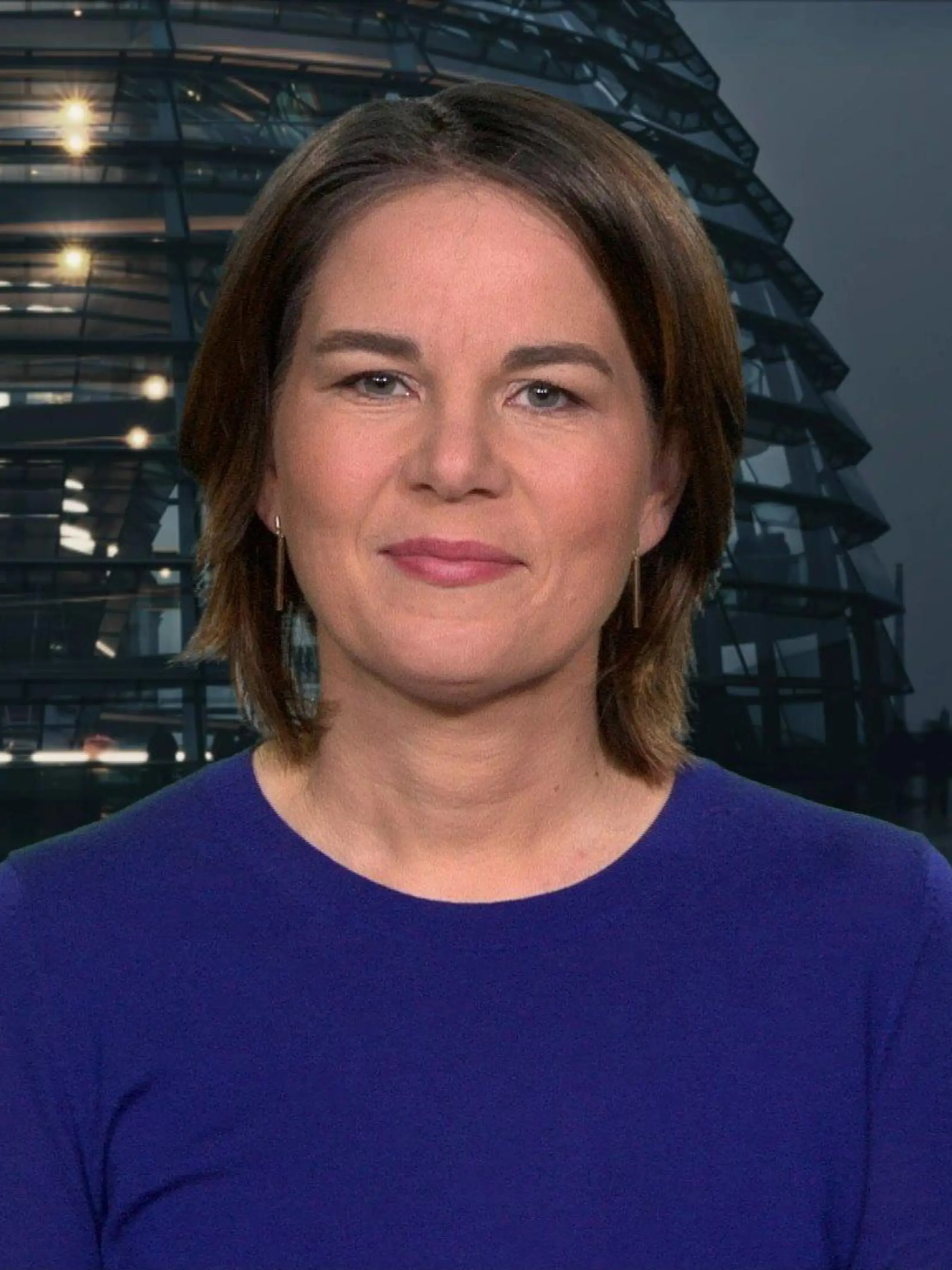 Interview mit Annalena Baerbock (Grüne) im RTL Nachtjournal.