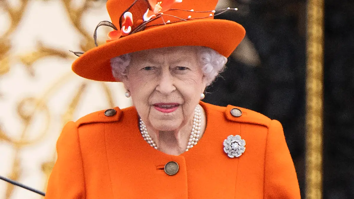 Queen s Baton Relay Queen Elizabeth II attends the launch of The Queen s Baton Relay for Birmingham 2022, the XXII Commonwealth Games at Buckingham Palace, London on October 07, 2021. PUBLICATIONxINxGERxSUIxAUTxONLY Copyright: xAnwarxHusseinx 62943954
