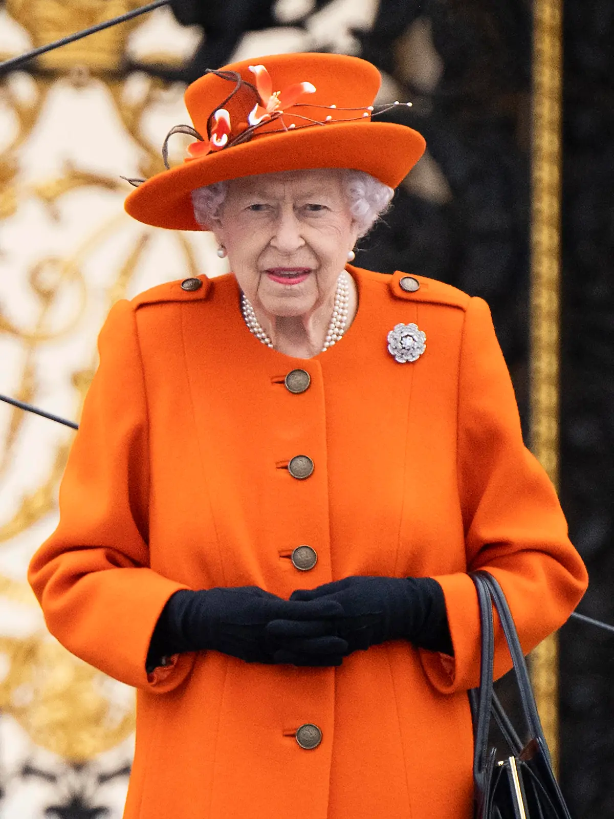  Queen s Baton Relay Queen Elizabeth II attends the launch of The Queen s Baton Relay for Birmingham 2022, the XXII Commonwealth Games at Buckingham Palace, London on October 07, 2021. PUBLICATIONxINxGERxSUIxAUTxONLY Copyright: xAnwarxHusseinx 62943954