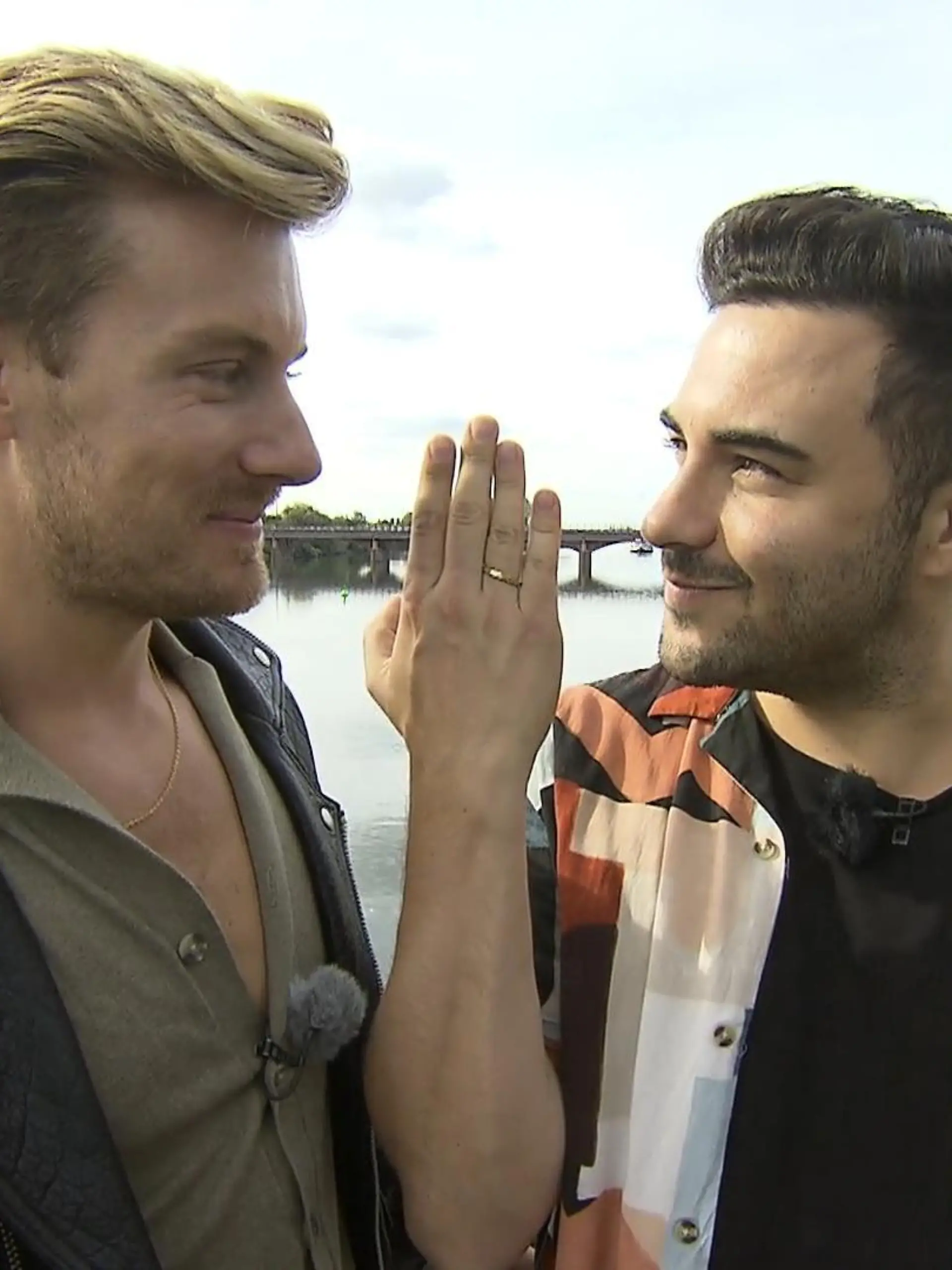 Dominik Schmitt und Lars Steinhöfel haben sich verlobt