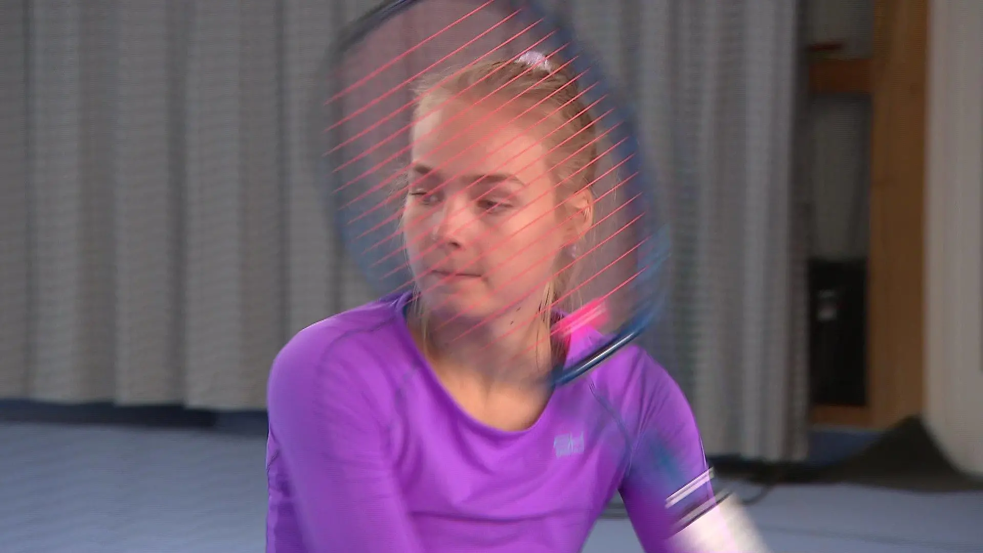Philippa Färber aus Kiel beim Training.