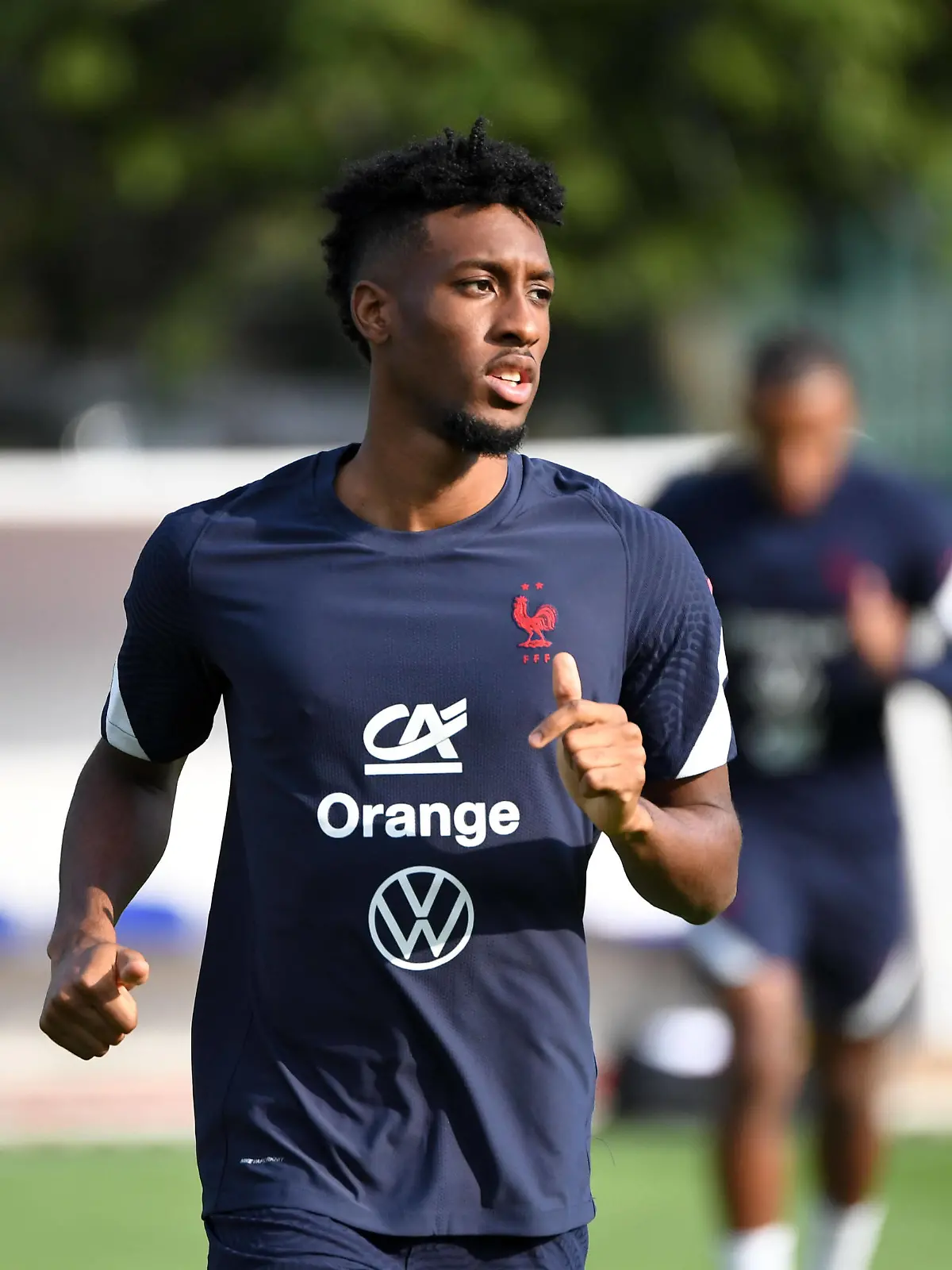 20 KINGSLEY COMAN FRA FOOTBALL : Equipe de France - Conference de presse / Entrainement - Qualifications coupe du monde 2022 - 30/08/2021 AnthonyBIBARD/FEP/Panoramic PUBLICATIONxNOTxINxFRAxITAxBEL