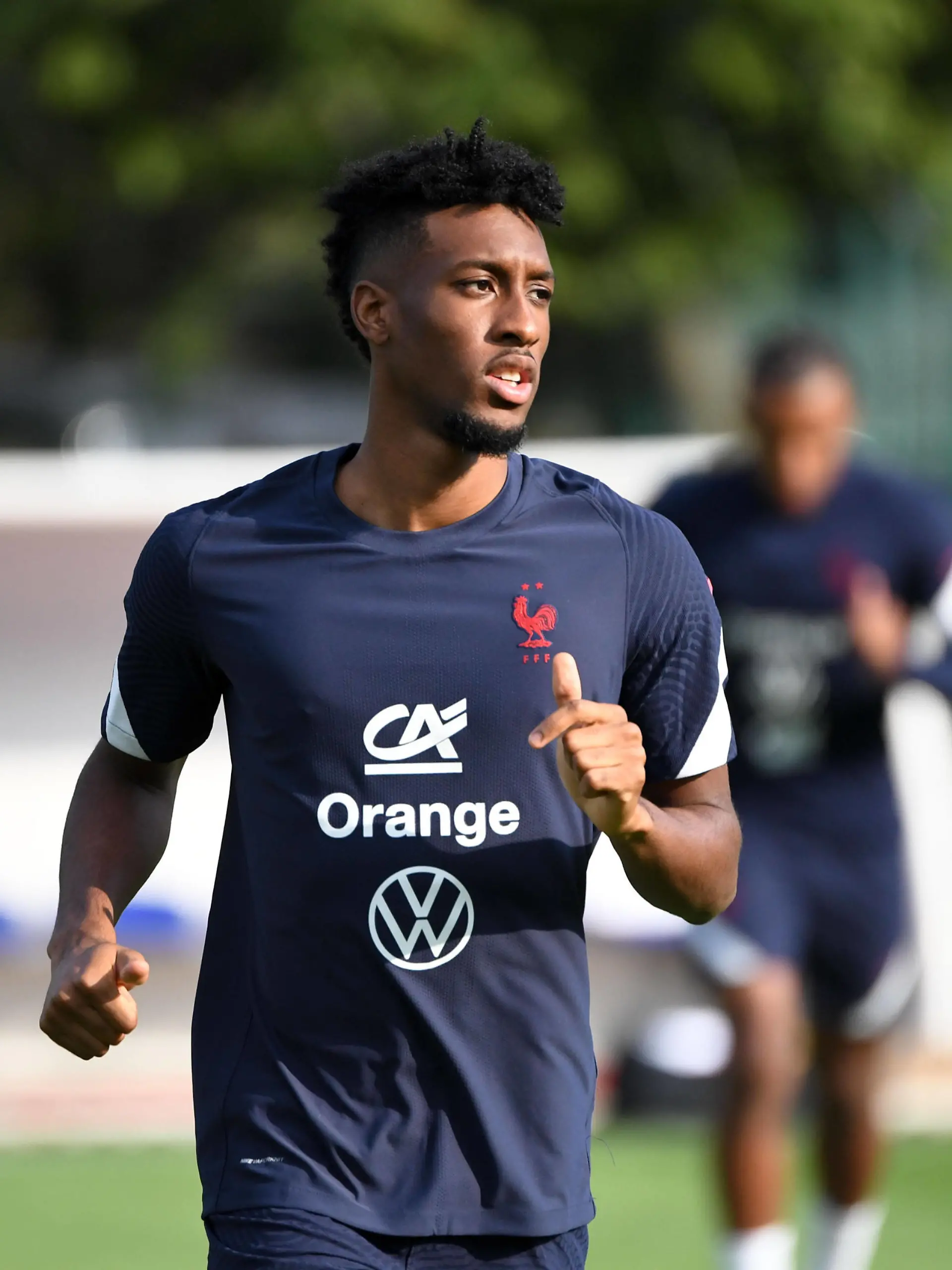  20 KINGSLEY COMAN FRA FOOTBALL : Equipe de France - Conference de presse / Entrainement - Qualifications coupe du monde 2022 - 30/08/2021 AnthonyBIBARD/FEP/Panoramic PUBLICATIONxNOTxINxFRAxITAxBEL