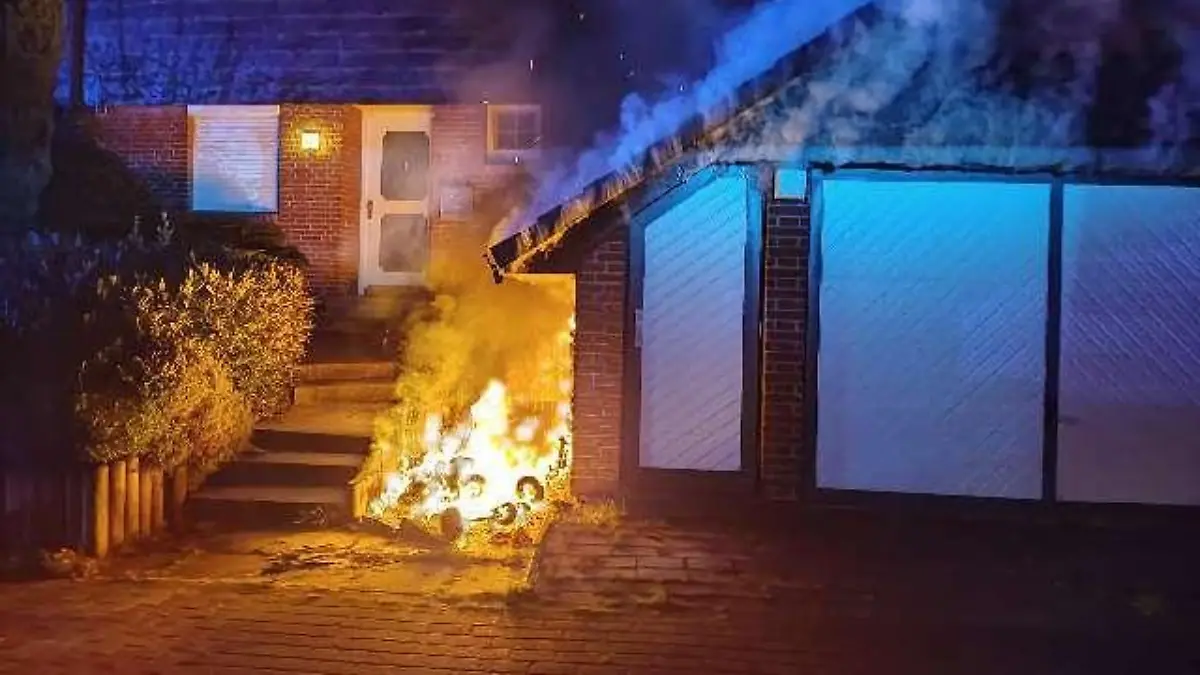 Feuer in Buxtehude