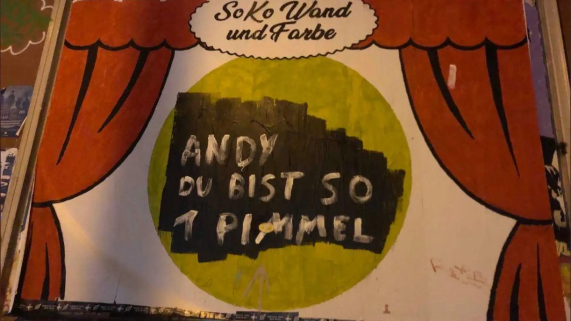 Plakat gegen Hamburgs Innensenator Andy Grote (Credit: twitter/flora_rote)
