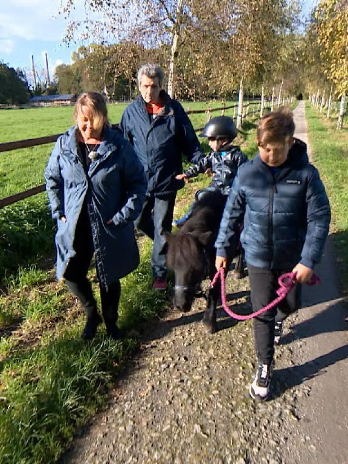 Bild zu: "Ponys spenden Hertener Familie Trost"