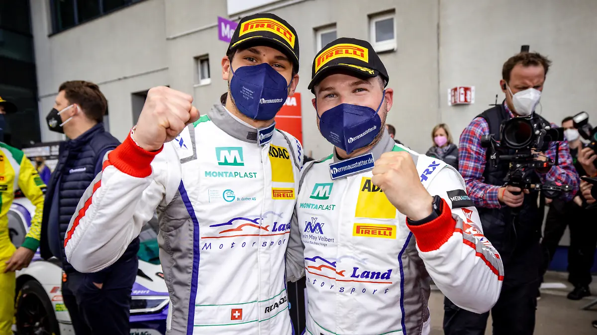 ADAC GT Masters, 1. + 2. Rennen Oschersleben 2021 - Foto: Gruppe C Photography; #29 Audi R8 LMS GT3, Montaplast by Land-Motorsport: Ricardo Feller, Christopher Mies