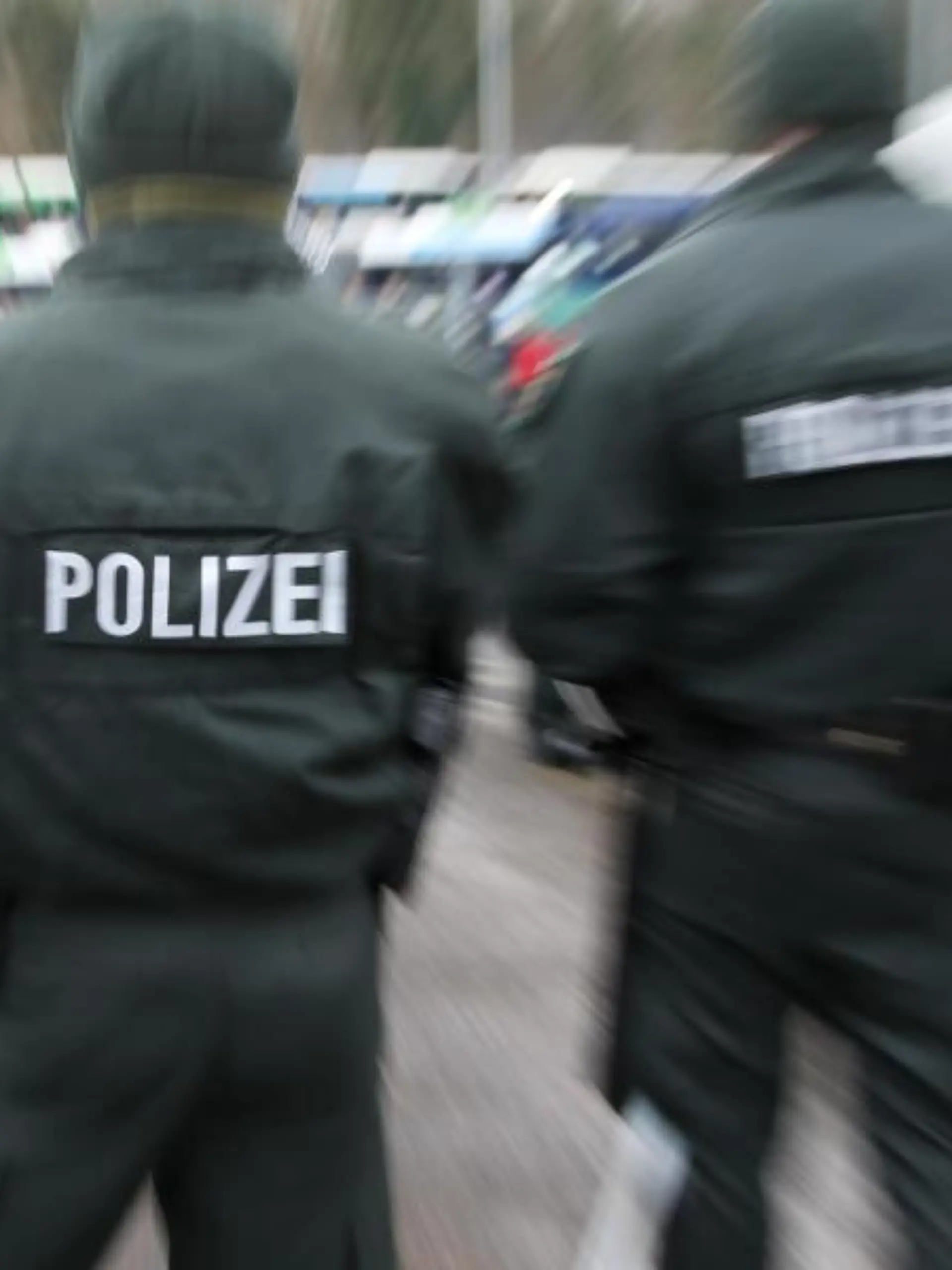 Die Polizei musste vor dem Spiel Hertha BSC gegen den FC Schalke 04 eingreifen. Foto: Friso Gentsch