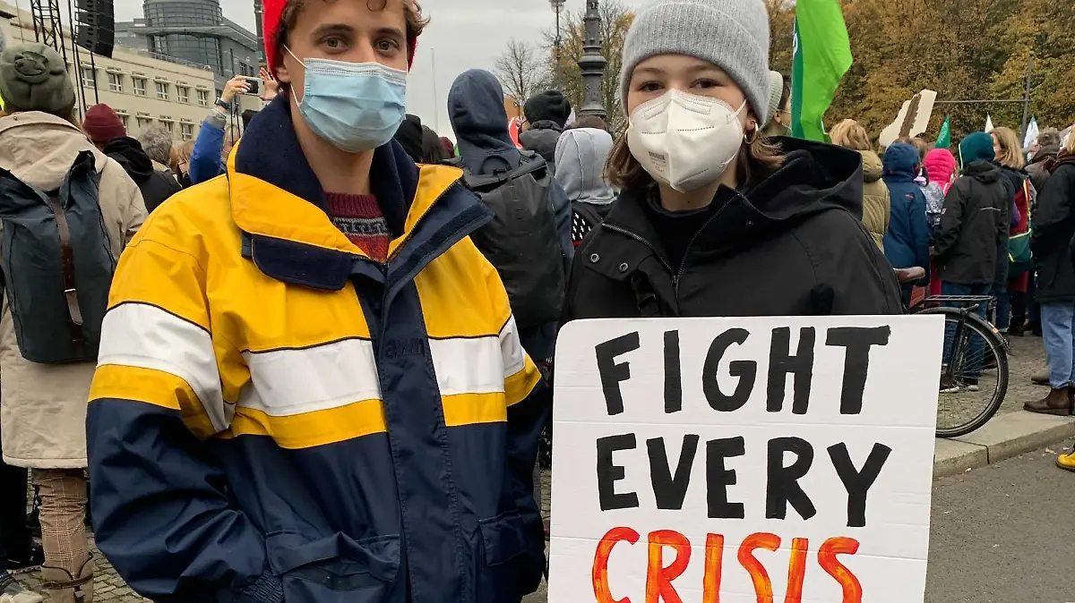 Fridays for Future Demo Berlin 22.10.2021