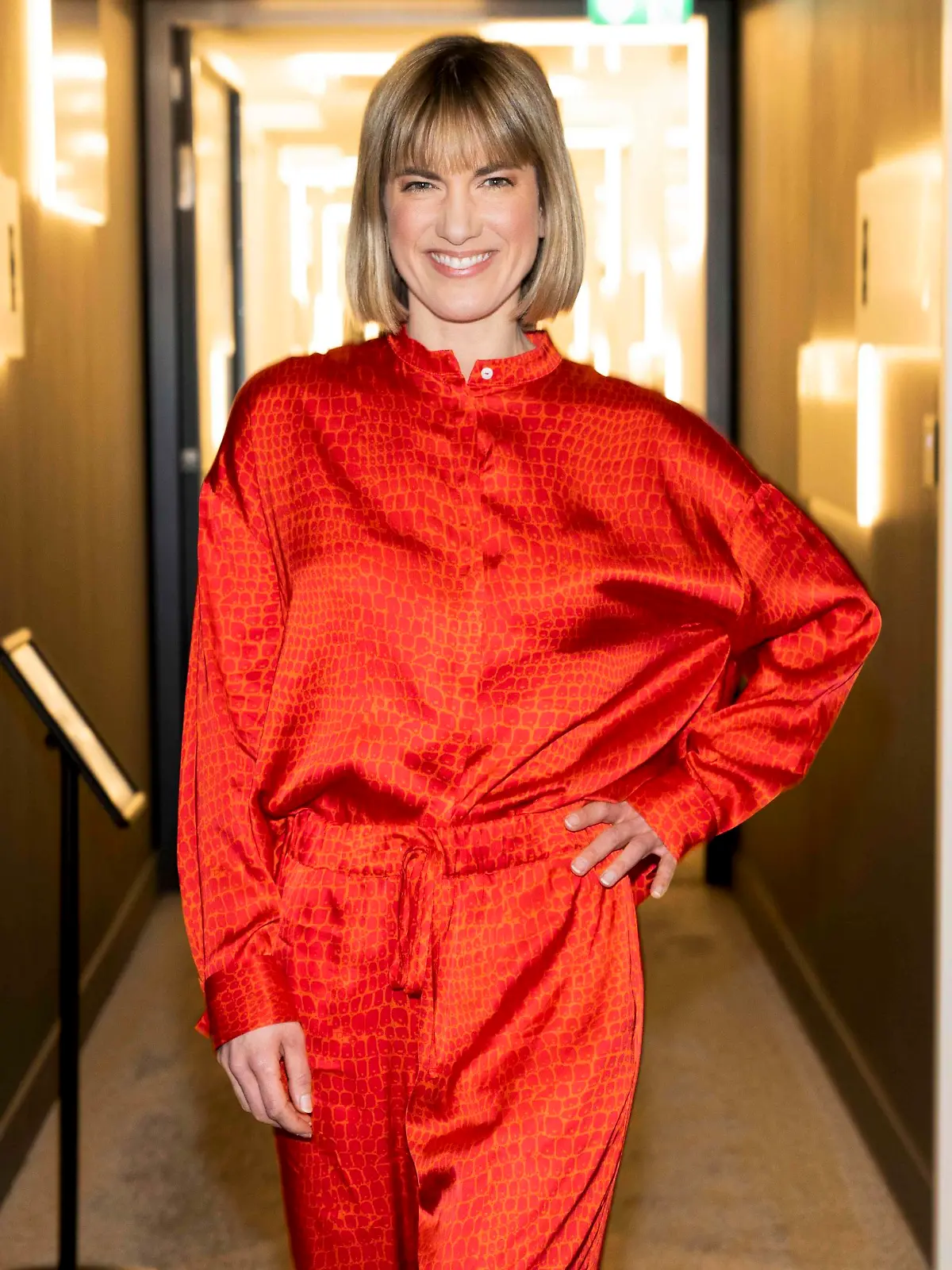 Isabell Horn beim Charity-Event zugunsten der Opfer im Erdbebengebiet in der Tuerkei und Syrien und RTL - Wir helfen Kindern am 12. Maerz 2023 im KPM Hotel und Residences in Berlin