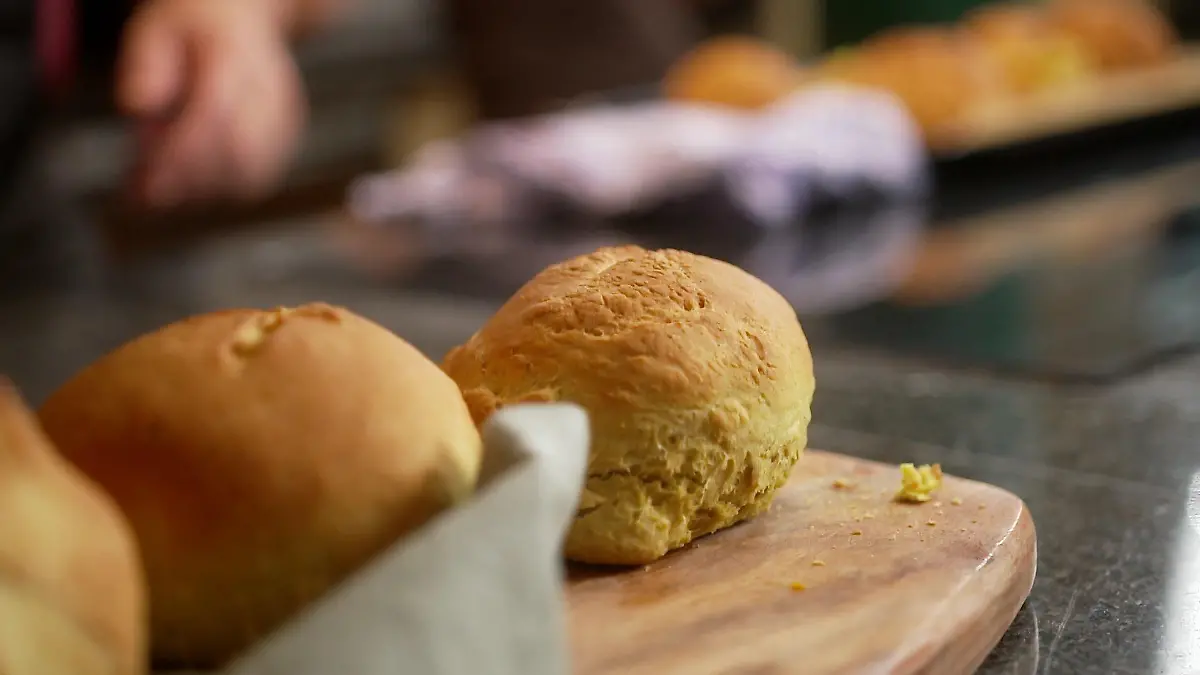 Saftige Brötchen mit dem Butternutkürbis.
