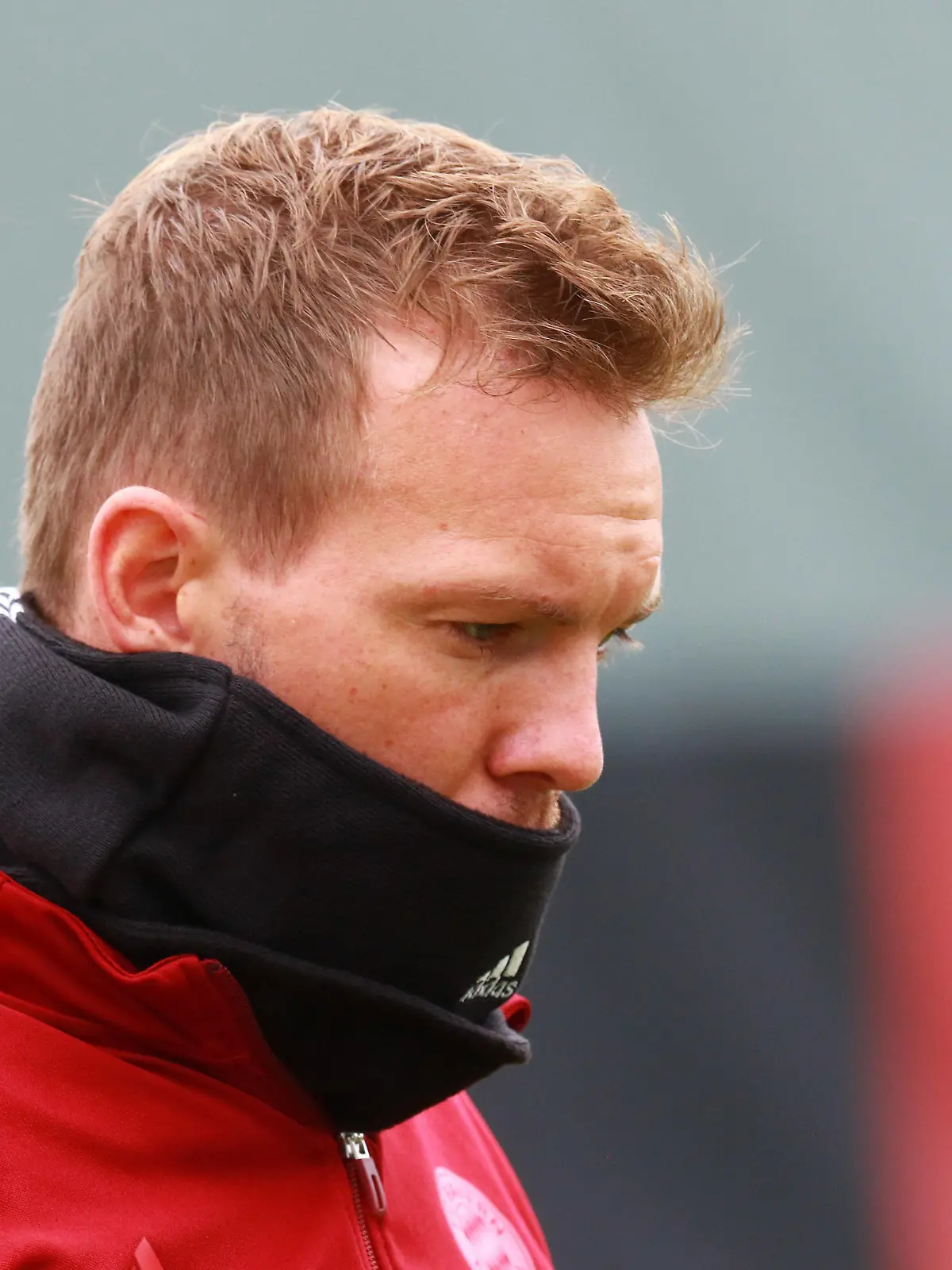  Trainer Julian Nagelsmann Fussball / Champions League / FC Bayern Muenchen -Abschlusstraining vor dem Spiel gegen Benfica Lissabon / 19.10.2021 / Trainingsgelaende, Saebenerstr. FOTO: Mladen Lackovic / LakoPress *** Coach Julian Nagelsmann Football Champions League FC Bayern Muenchen Final training before the match against Benfica Lisbon 19 10 2021 Training ground, Saebenerstr PHOTO Mladen Lackovic LakoPress