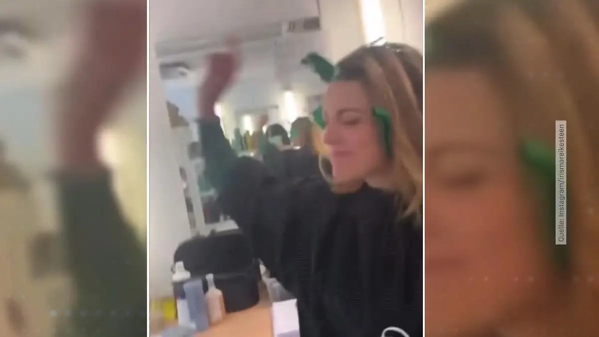 SO sieht es in der Maske von GZSZ, AWZ & "Unter uns" aus Serien-Stars machen Party!