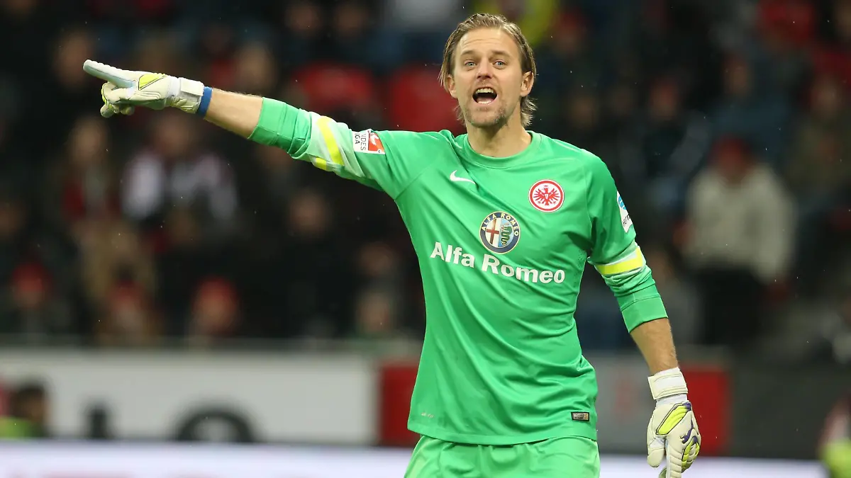 Timo Hildebrand, Eintracht Frankfurt, Aktion, Einzelbild, Leverkusen, Fussball Herren, 1.Bundesliga, Saison 2014/2015, Spieltag 17, Bayer 04 Leverkusen vs Eintracht Frankfurt, 20.12.2014, Bayarena LeverkusenTimo Hildebrand Eintracht Frankfurt Action shot Single Leverkusen Football men 1 Bundesliga Season 2014 2015 Matchday 17 Bayer 04 Leverkusen vs Eintracht Frankfurt 20 12 2014 BayArena Leverkusen