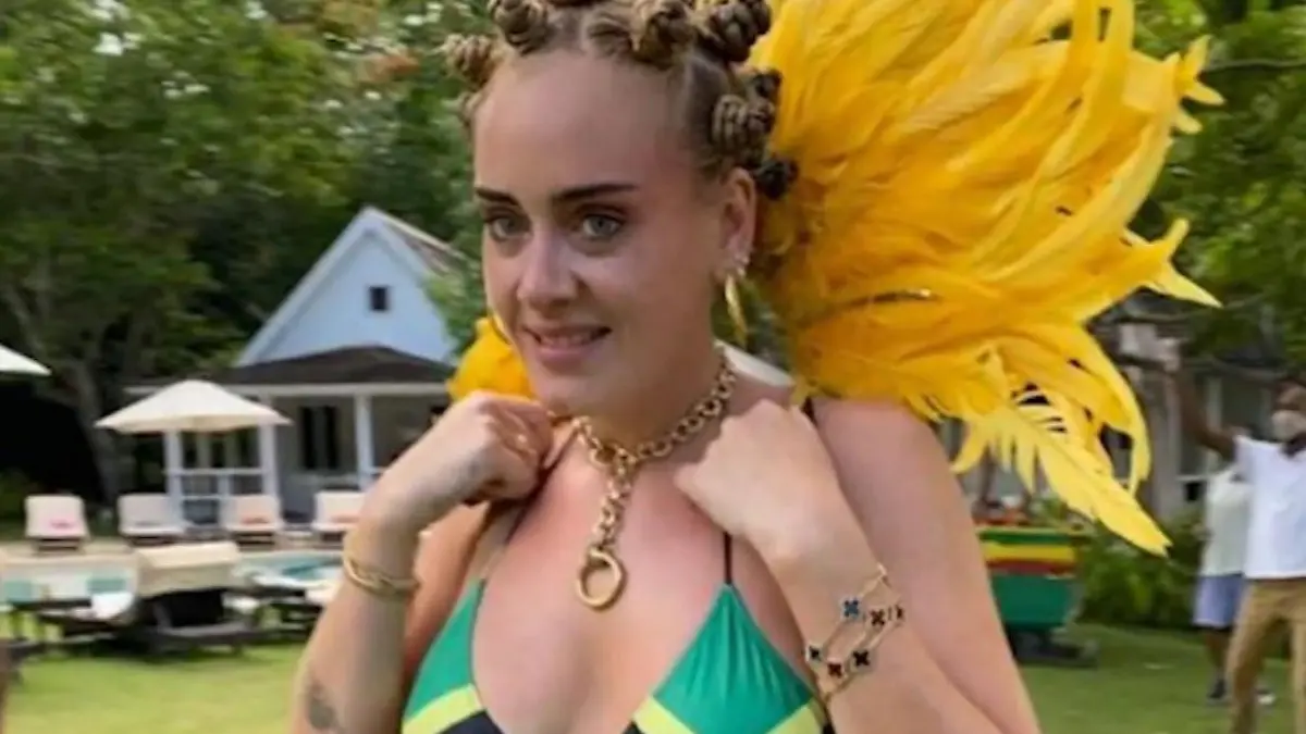 Adele mega schlank im Bikini-Top Wow, was für eine Hammer-Figur!