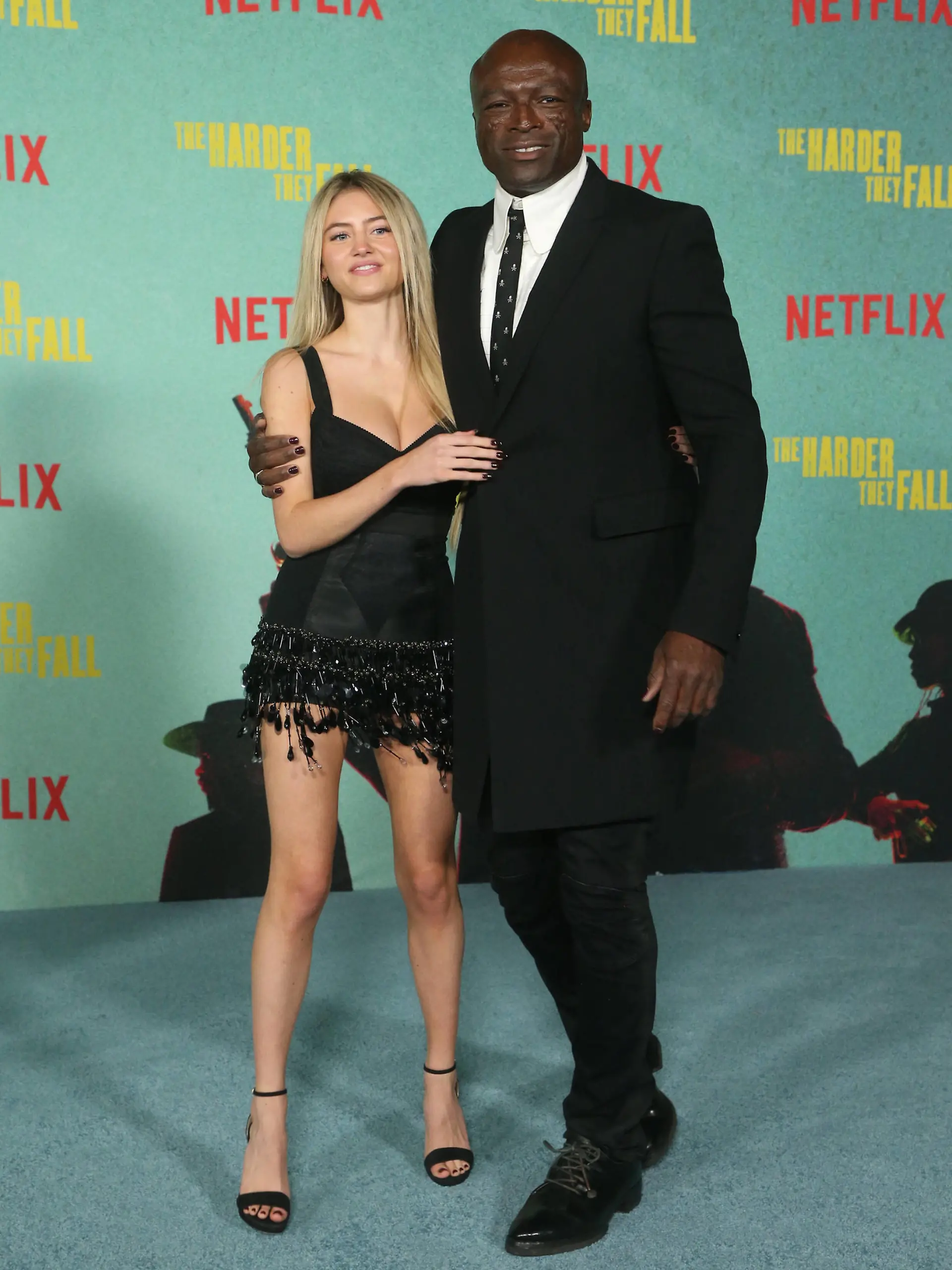  Los Angeles Special Screening Of The Harder They Fall Featuring: Leni Olumi Klum, Seal Where: Los Angeles, California, United States When: 13 Oct 2021 Credit: Faye s Vision/Cover Images PUBLICATIONxNOTxINxUKxFRA Copyright: xx 50765758