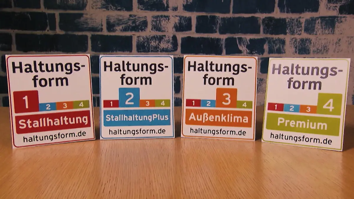Neue Tierhaltungs-Kennzeichnung für Fleisch Diese 4 Stufen gibt es