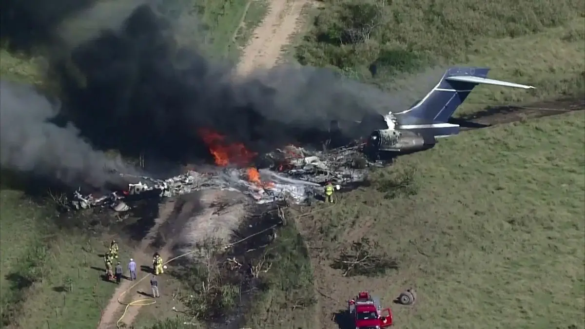 Flugzeugabsturz in Texas