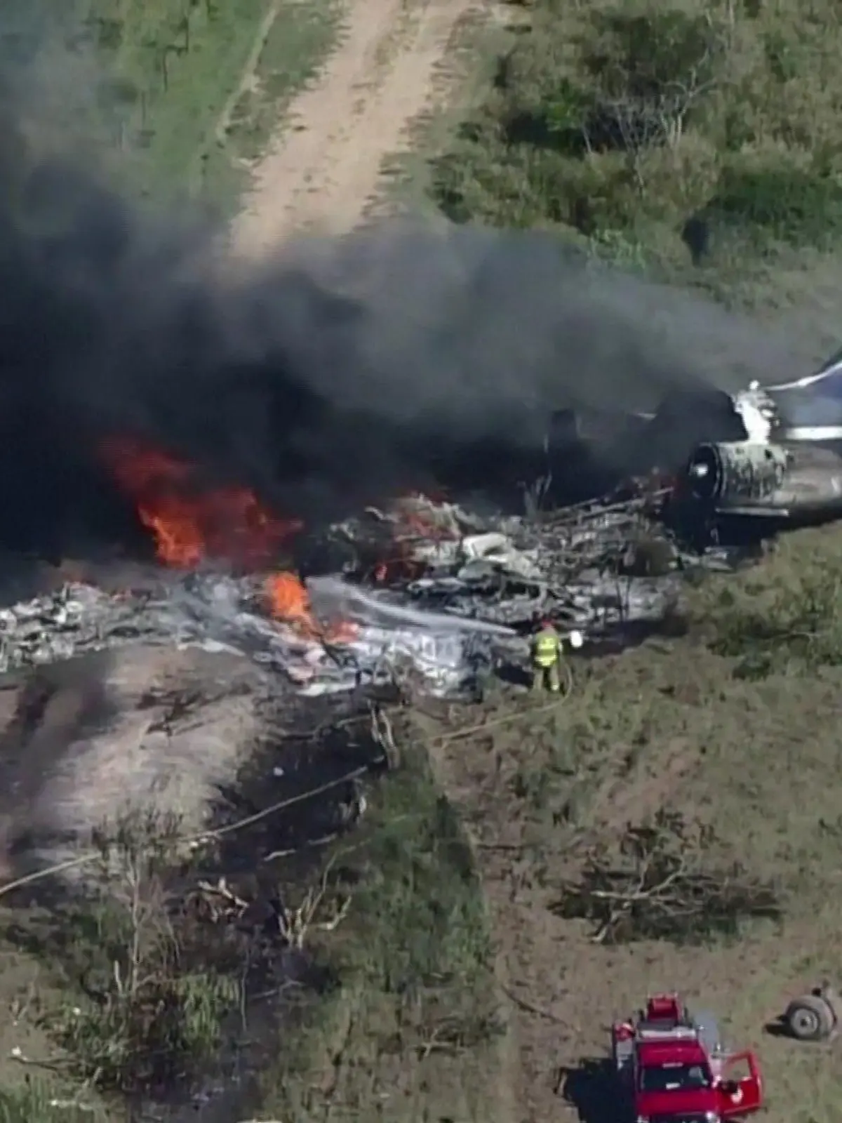 Flugzeugabsturz in Texas