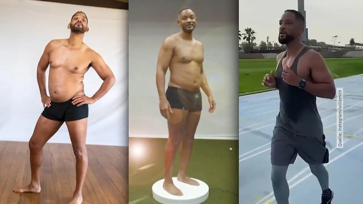 Will Smith sagt den Corona-Kilos den Kampf an Bäuchlein adé!