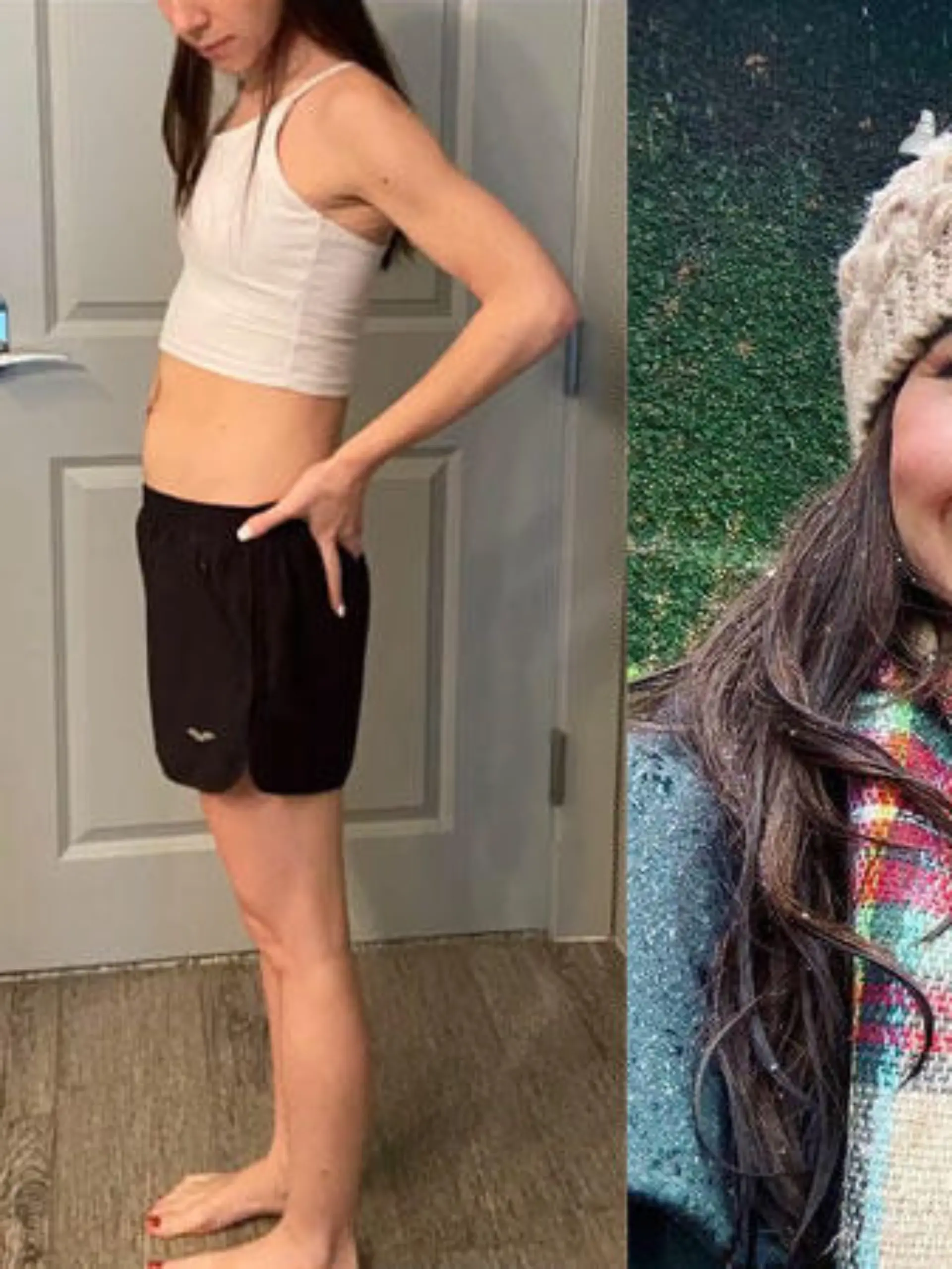 Amanda Shoultz aus Dallas bemerkt erstmals Anfang 2021, dass ihr Bauch immer größer wird - im Laufe der letzten Monate wächst er immer weiter
