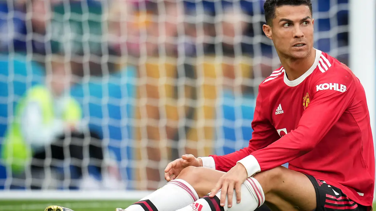 Cristiano Ronaldo of Man Utd during the Premier League match between Leicester City and Manchester United, ManU at the King Power Stadium, Leicester, England on 16 October 2021. PUBLICATIONxNOTxINxUK Copyright: xAndyxRowlandx PMI-4477-0024