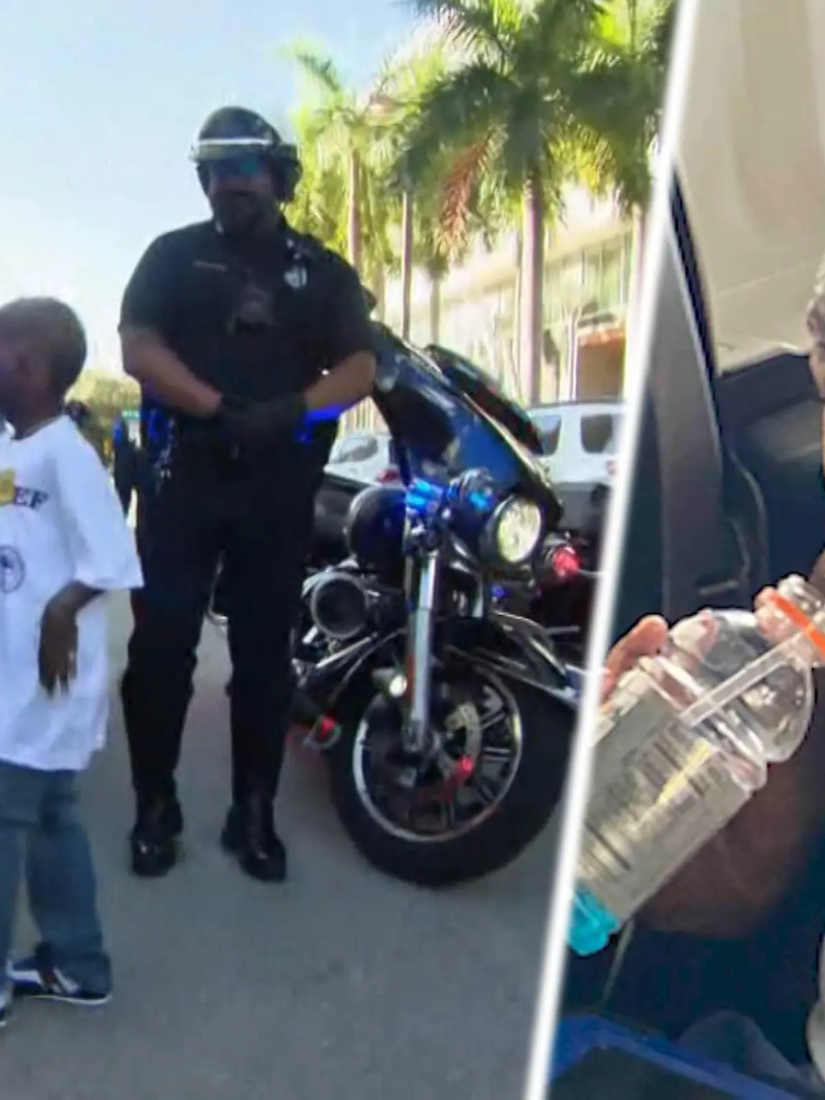 Für TJ Mack geht ein Traum in Erfüllung: Auf dem Polizeirevier in Miami darf der 5-Jährige für einen Tag lang Polizeichef sein. Vor etwa einem halben Jahr zerstörte ein Brand das Apartment von ihm und seiner Mutter. TJ überlebte nur knapp, weil seine Mutter ihn vor den Flammen beschützte. Er erlitt schwere Verbrennungen am ganzen Körper. Seine Mutter starb wenig später an ihren Verletzungen.