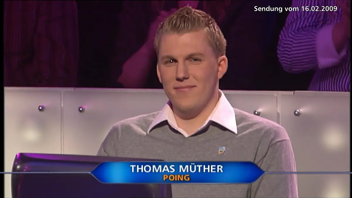 Thomas Müther war 2009 in der WWM-Auswahlrunde