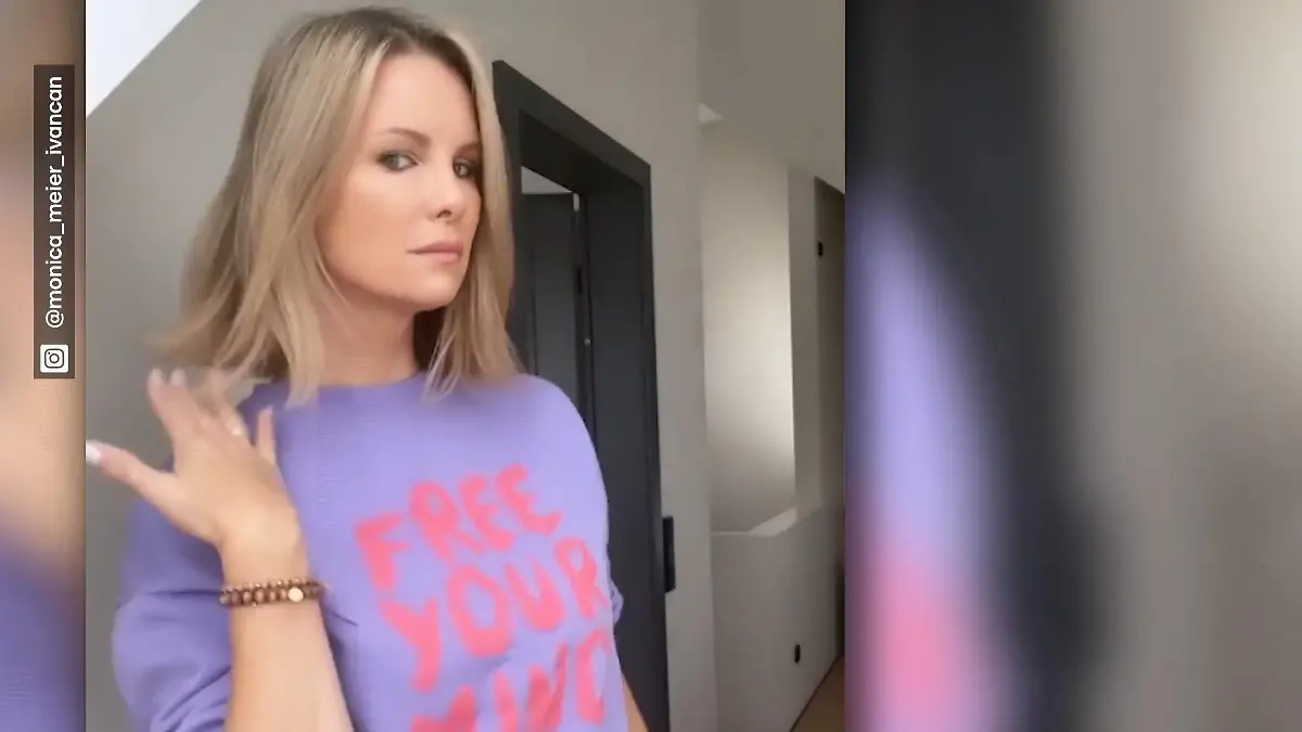 Monica Ivancan hat eine neue Frisur 70er-Trendfrisur ist zurück