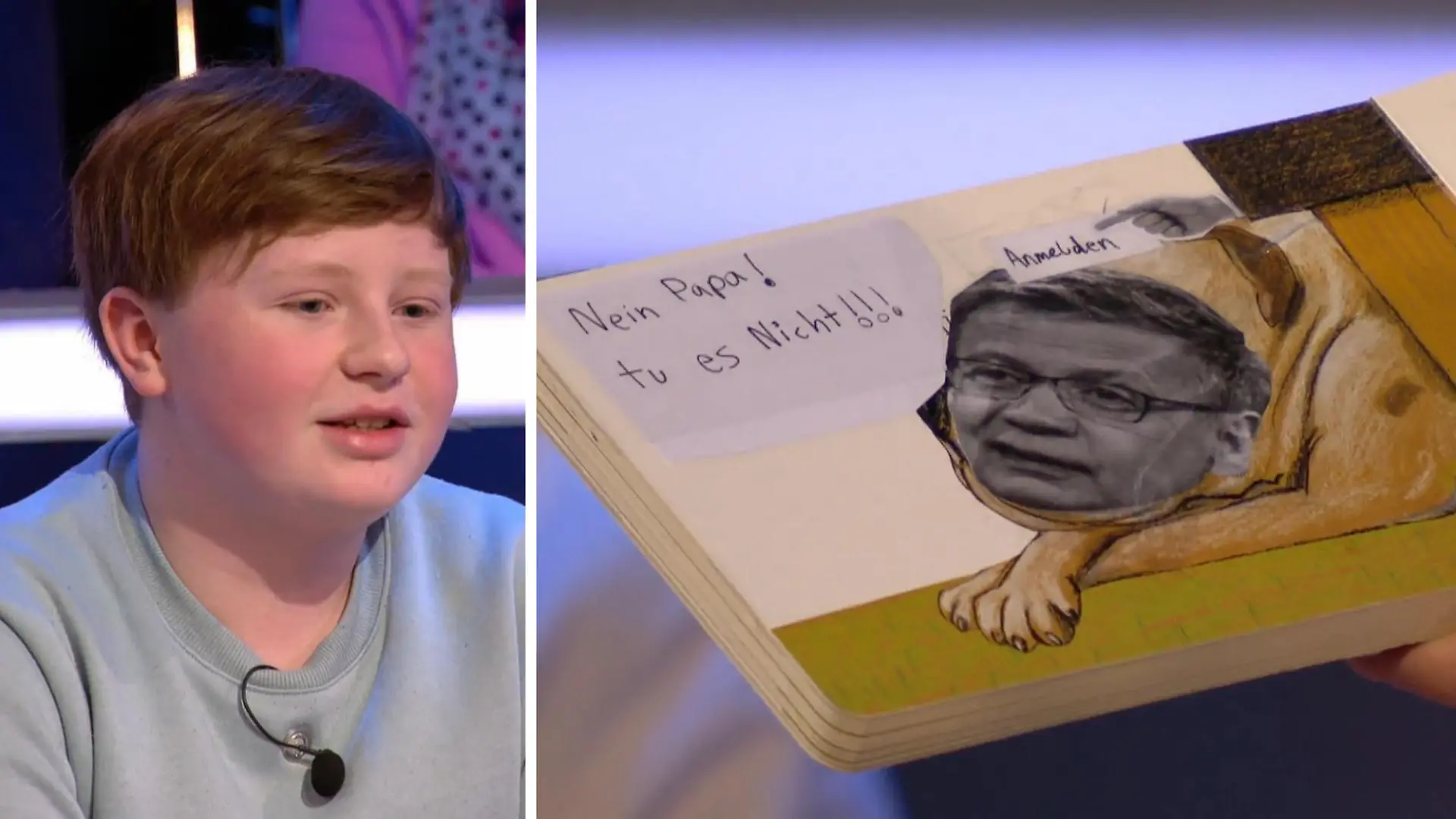 Werner Holzwarths Sohn Tim (13) hat seinen Papa schon einmal bei "Wer wird Millionär?" beworben. Und das auf eine äußerst kreative Art und Weise...