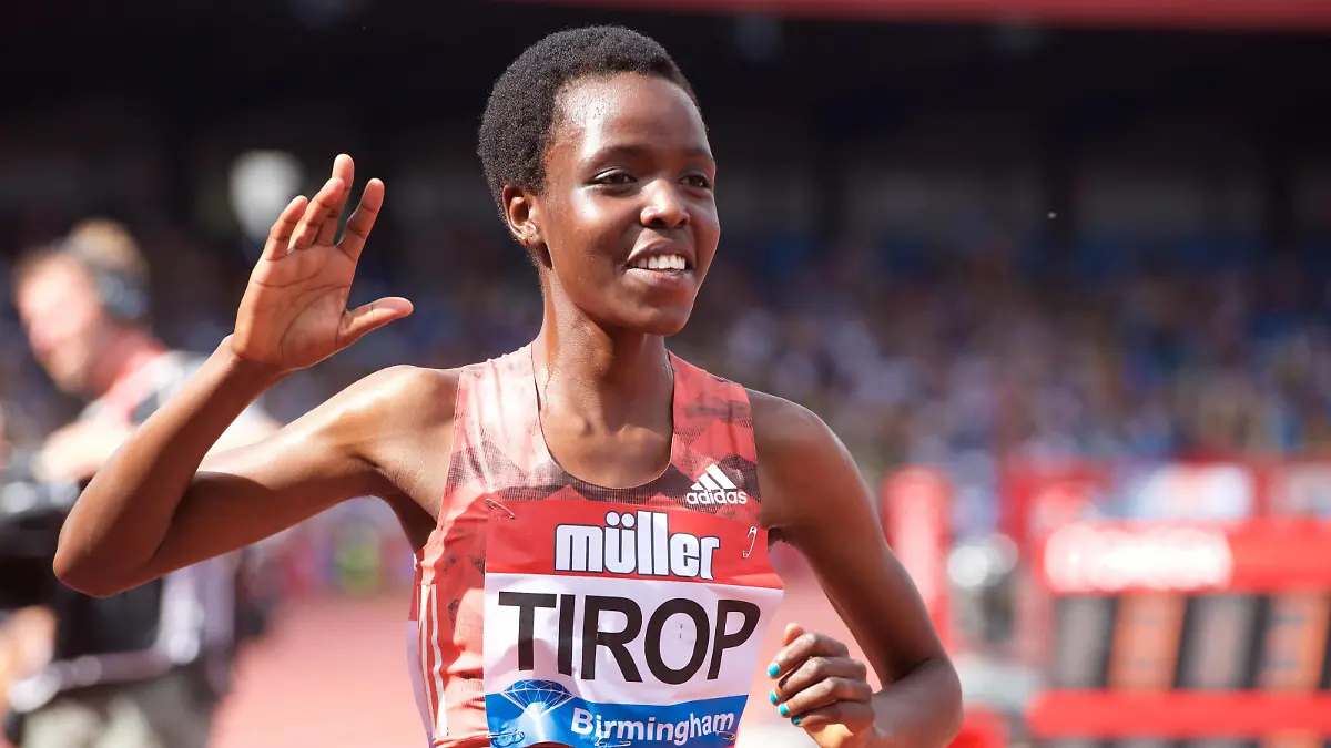Agnes Jebet Tirop winner of the Women s 3000m during the Muller Grand Prix IAAF Diamond League meeting at Alexander Stadium, Perry Barr, Birmingham. 18/08/2018 PUBLICATIONxNOTxINxUK Copyright: xAlanxxStanfordx PMI-2170-0024