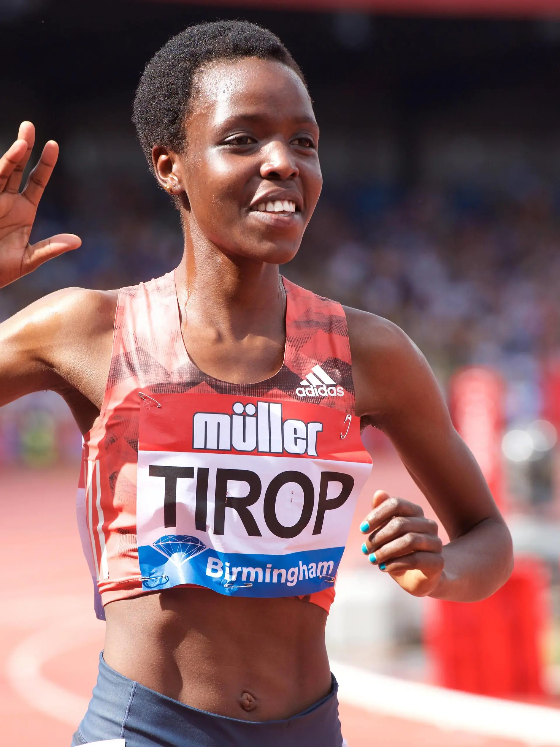 Agnes Jebet Tirop winner of the Women s 3000m during the Muller Grand Prix IAAF Diamond League meeting at Alexander Stadium, Perry Barr, Birmingham.  18/08/2018 PUBLICATIONxNOTxINxUK Copyright: xAlanxxStanfordx PMI-2170-0024  