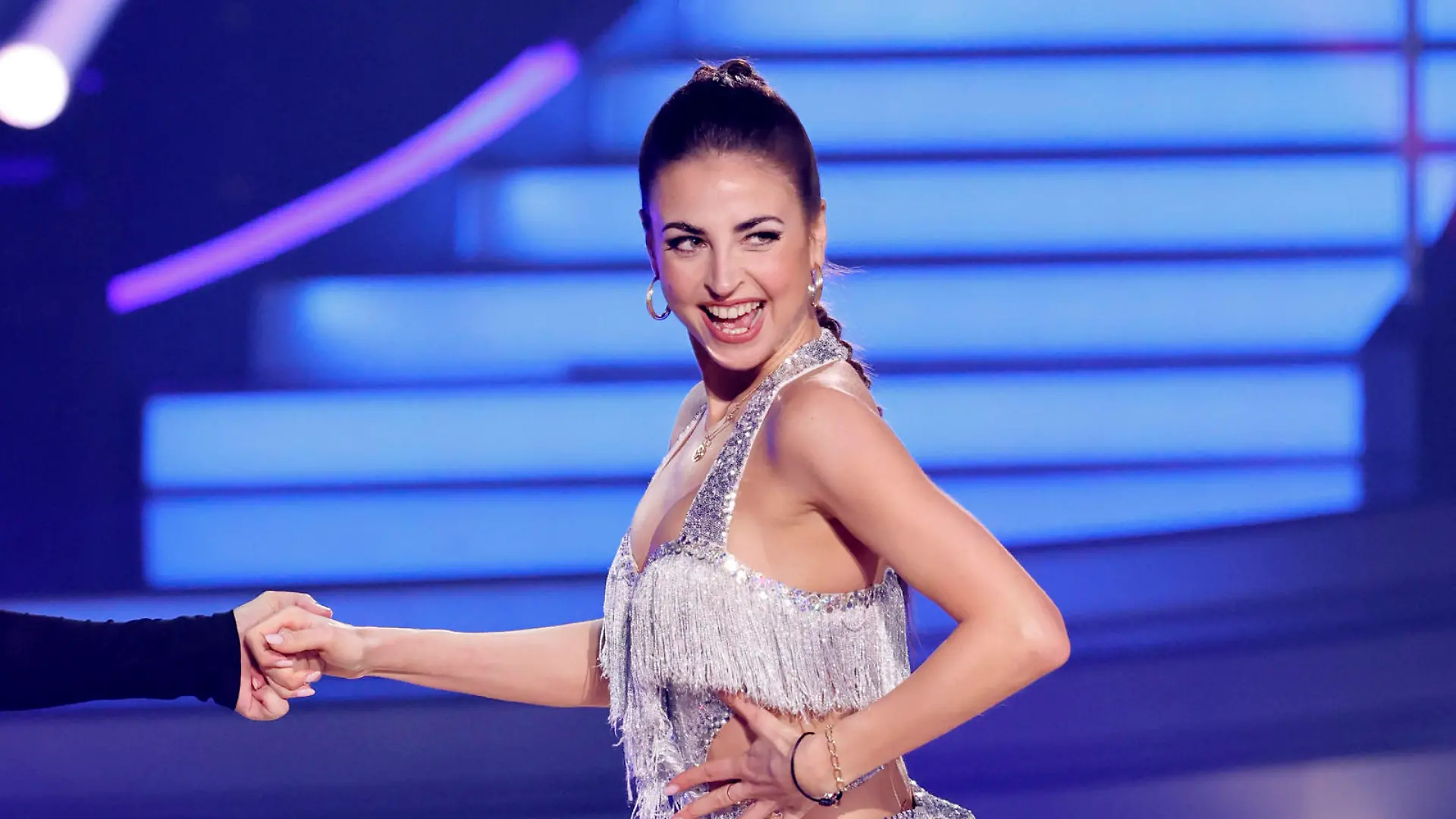 Tänzerin Ekaterina Leonova bei der 16. Staffel der RTL-Tanzshow 'Let's Dance' im MMC Coloneum. Köln, 28.04.2023