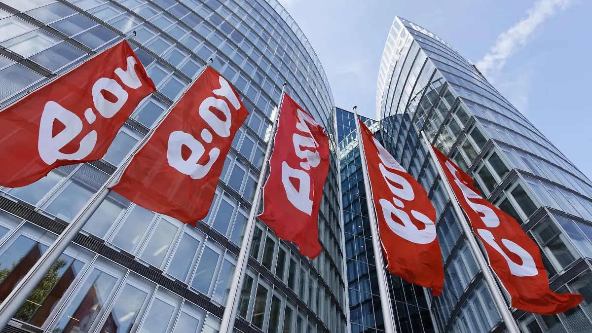 Verwaltungsgebäude der EON Ruhrgas AG, Essen, Ruhrgebiet, Nordrhein-Westfalen, Deutschland, Europa iblkas02422302.jpg Bitte beachten Sie die gesetzlichen Bestimmungen des deutschen Urheberrechtes hinsichtlich der Namensnennung des Fotografen im direkten Umfeld der Veröffentlichung!