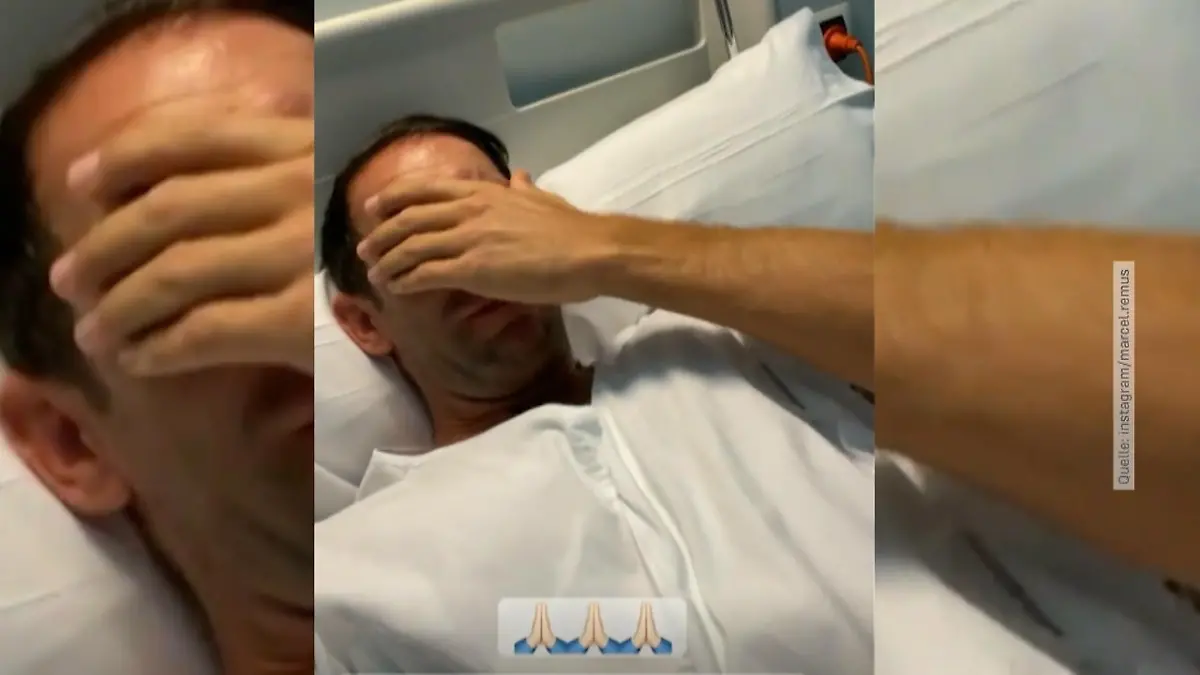 Marcel Remus liegt im Krankenhaus "Bin fertig mit den Nerven"