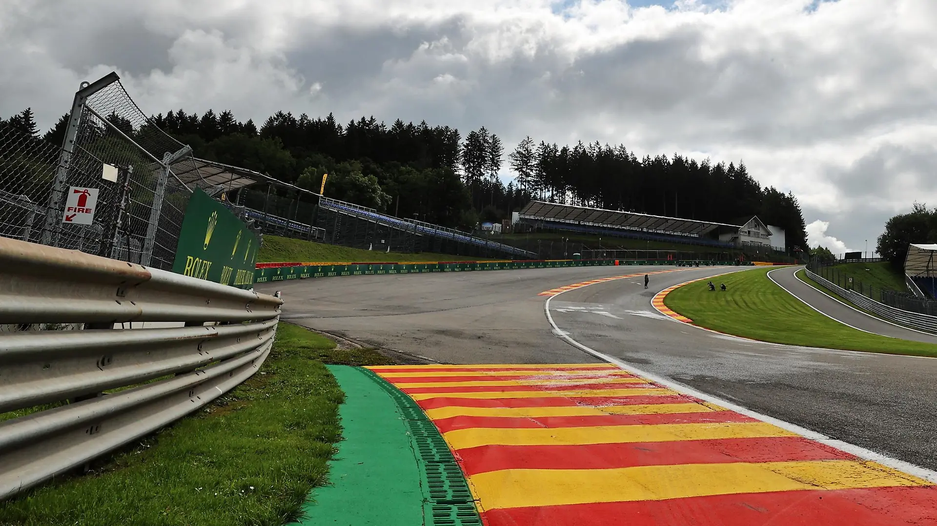 Belgian Grand Prix - Preparation Day - Spa-Francorchamps. Circuit atmosphere - Eau Rouge. Belgian Grand Prix, Thursday 26th August 2021. Spa-Francorchamps, Belgium. URN:61978680