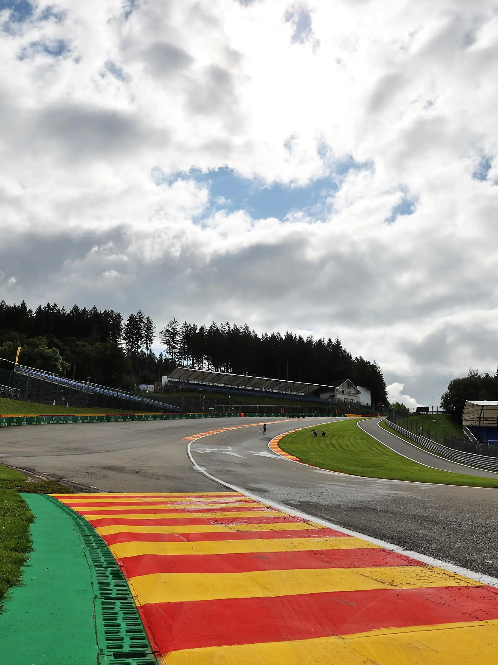 Belgian Grand Prix - Preparation Day - Spa-Francorchamps. Circuit atmosphere - Eau Rouge. Belgian Grand Prix, Thursday 26th August 2021. Spa-Francorchamps, Belgium. URN:61978680