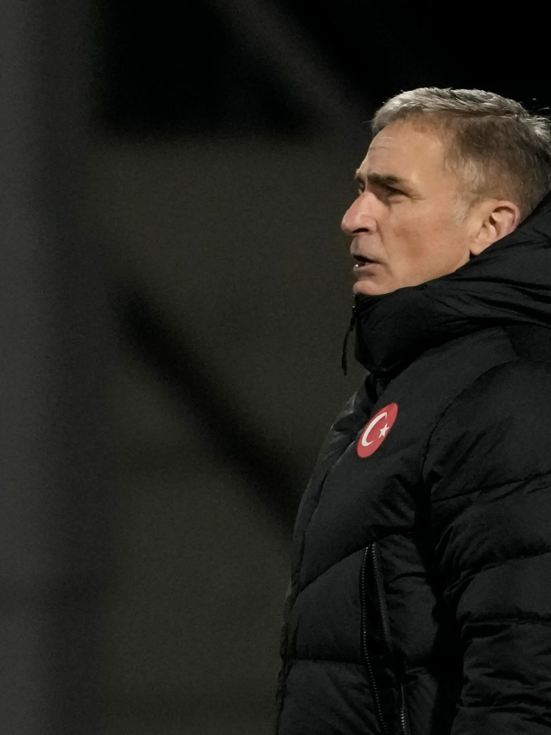 Soccer Football - World Cup - UEFA Qualifiers - Group G - Latvia v Turkey - Daugava Stadium, Riga, Latvia - October 11, 2021 Turkey coach Stefan Kuntz REUTERS/Ints Kalnins