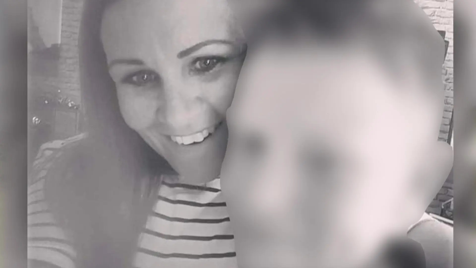 Louise Hallwood mit ihrem Sohn Cason (†12)