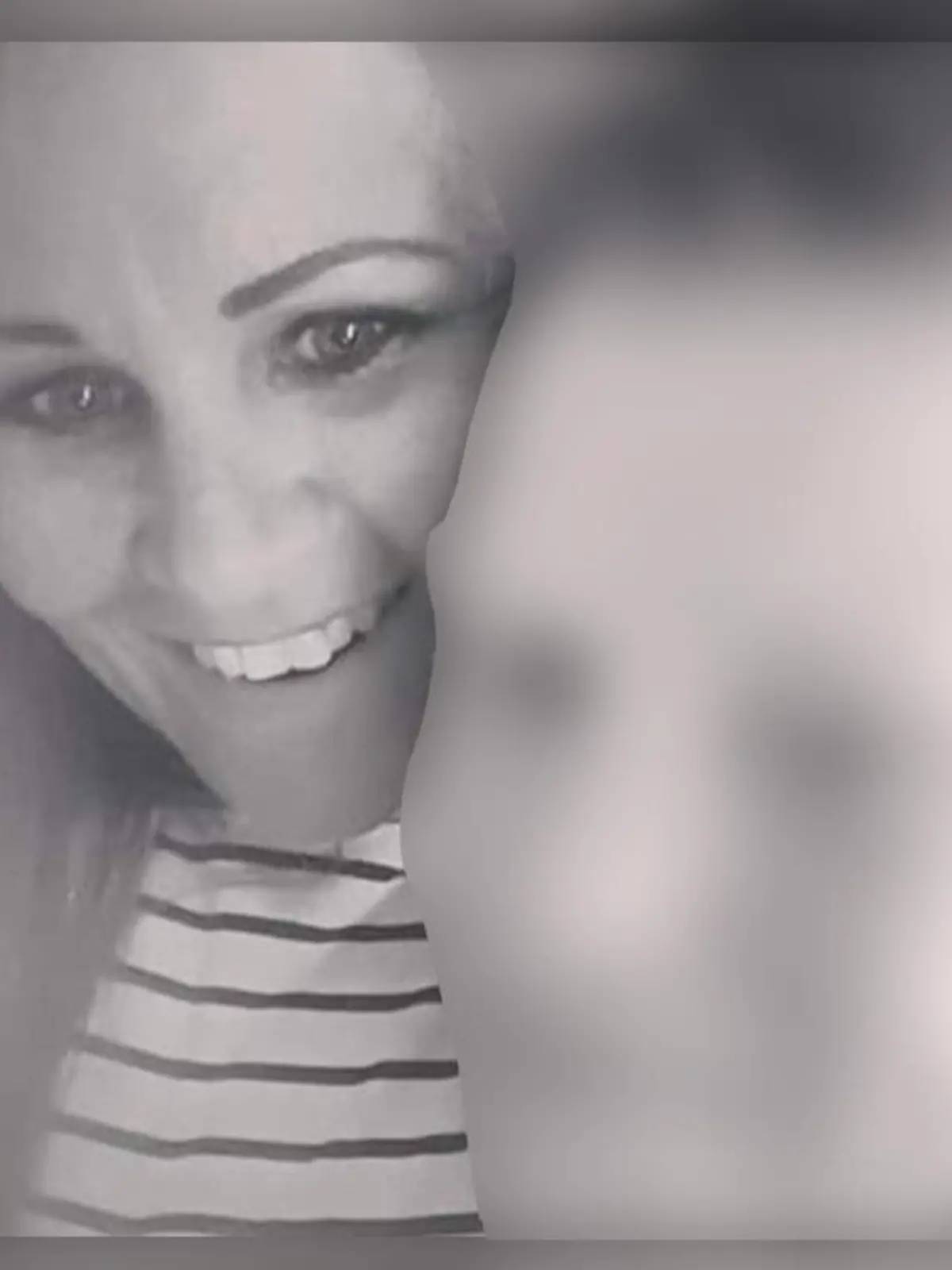 Louise Hallwood mit ihrem Sohn Cason (†12)