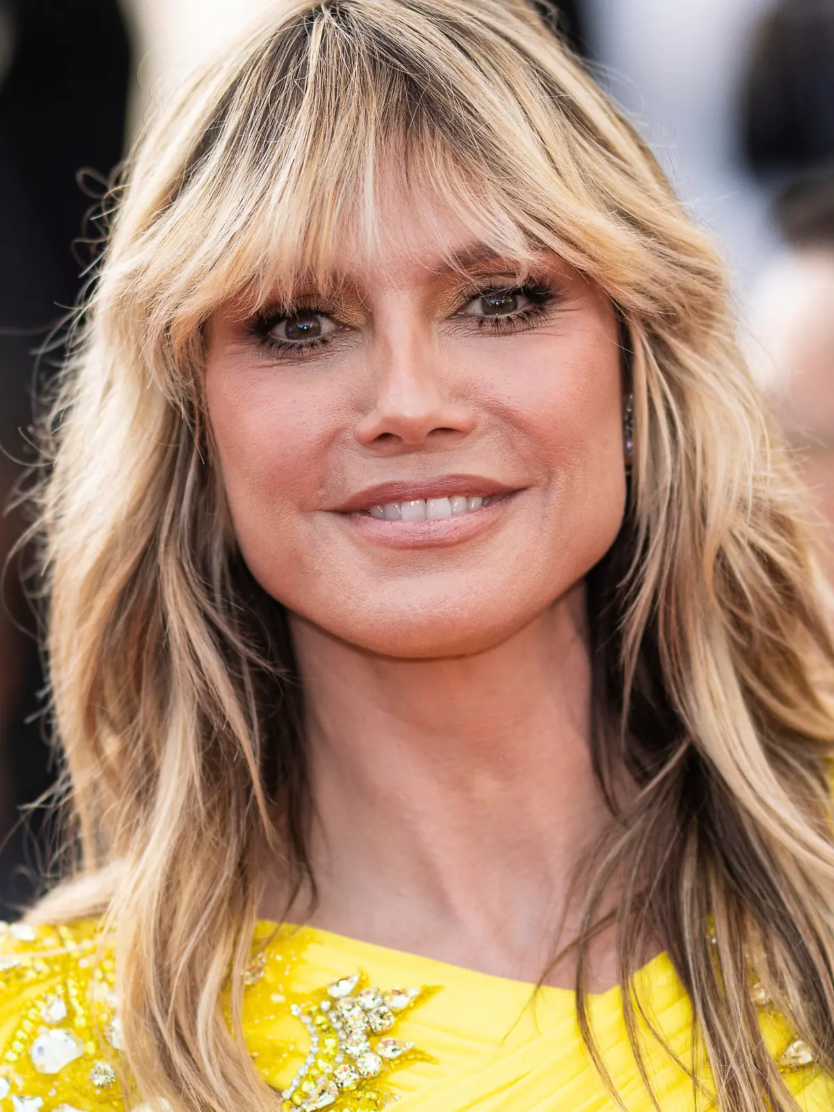 Heidi Klum poses for photographers upon arrival at the premiere of the film 'The Pot-au-Feu' at the 76th international film festival, Cannes, southern France, Wednesday, May 24, 2023. (Photo by Vianney Le Caer/Invision/AP)