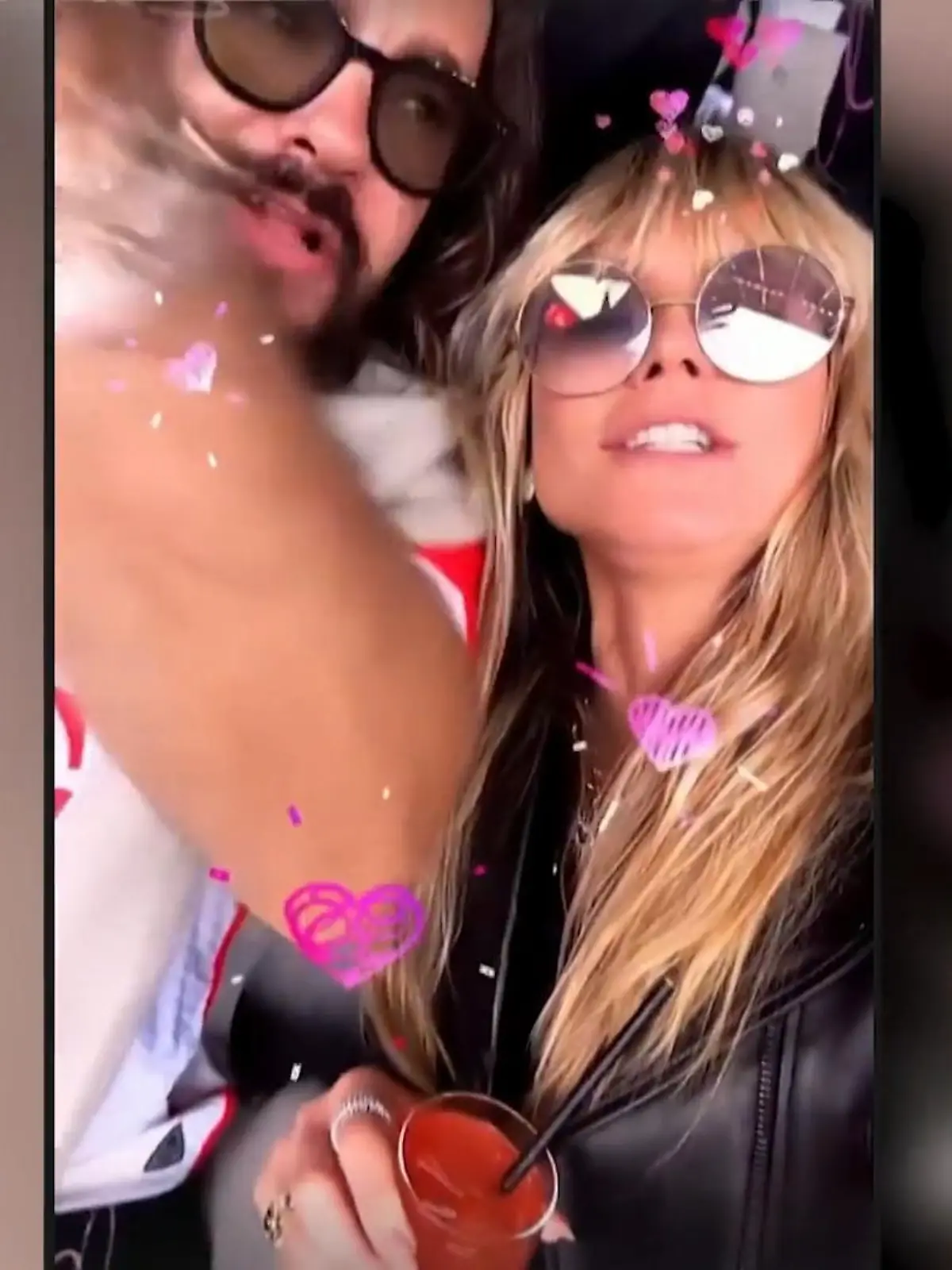 Bild zu: "Heidi Klum nervt Tom Kaulitz beim Bayern-Spiel"