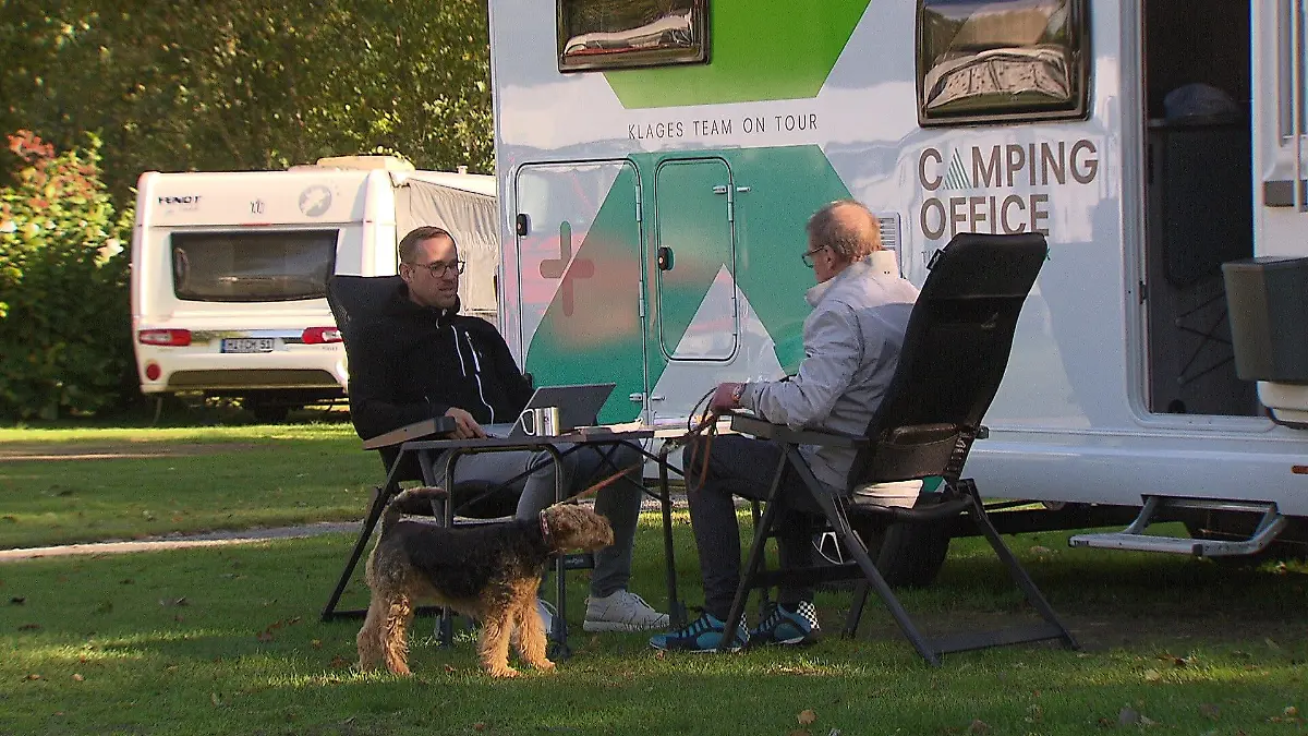 Arbeit unter freiem Himmel