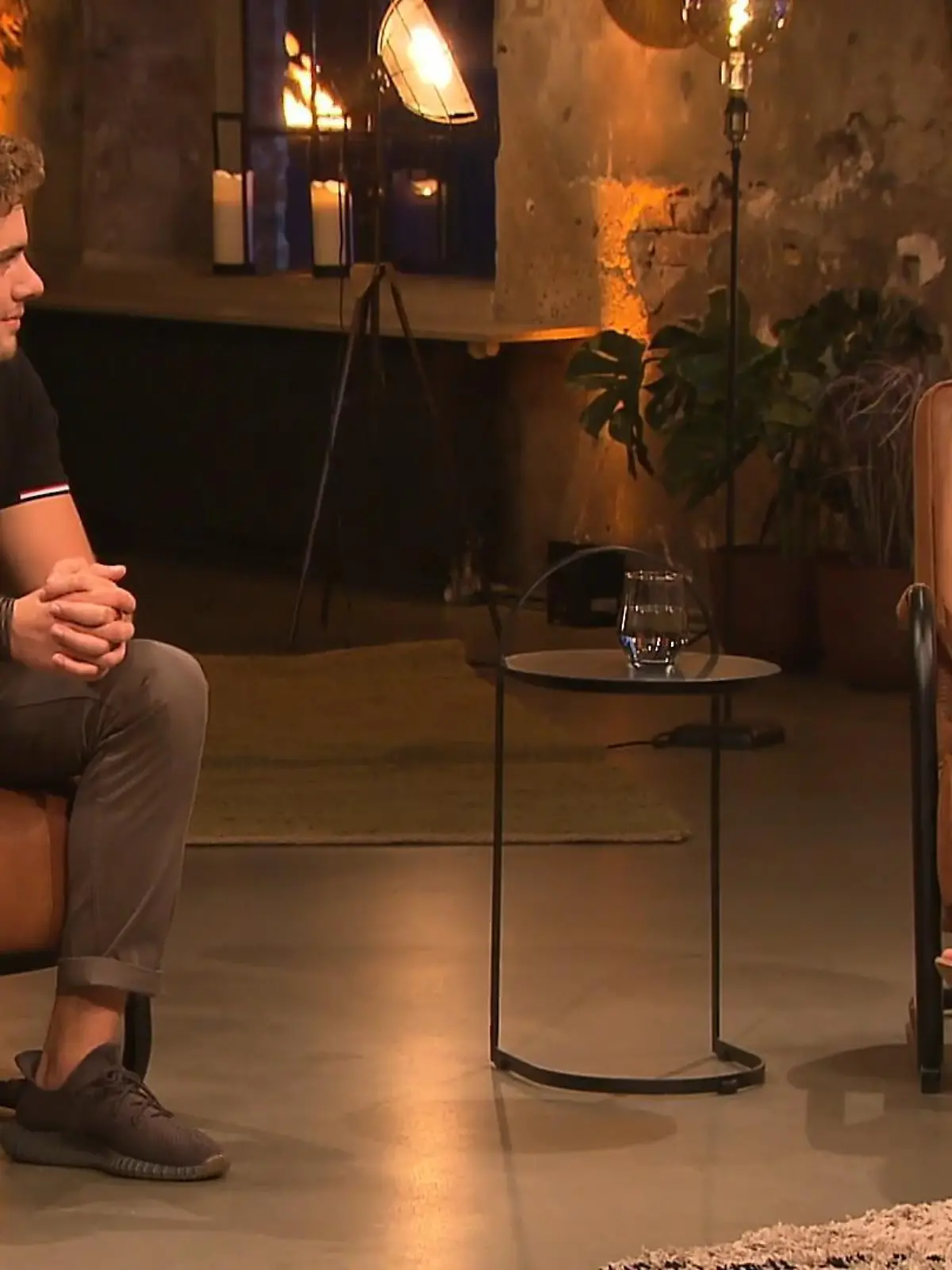 Raphael Fasching und Maxime Herbord beim Bachelorette-Wiedersehen.