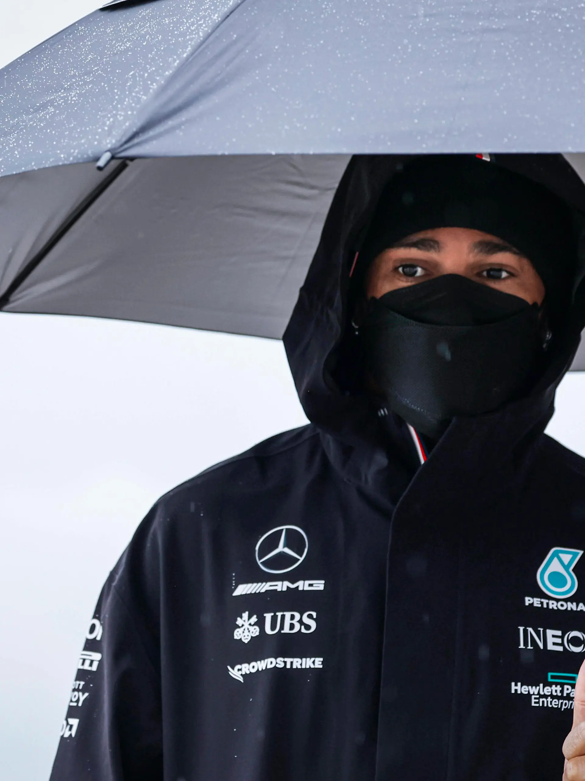 Sport Bilder des Tages HAMILTON Lewis gbr, Mercedes AMG F1 GP W12 E Performance, portrait during the Formula 1 Rolex Turkish Grand Prix 2021, 16th round of the 2021 FIA Formula One World Championship, WM, Weltmeisterschaft from October 8 to 10, 2021 on the Istanbul Park, in Tuzla, Turkey - F1 - TURKISH GRAND PRIX 2021 DPPI/Panoramic PUBLICATIONxNOTxINxFRAxITAxBEL 00121033__F2_0672