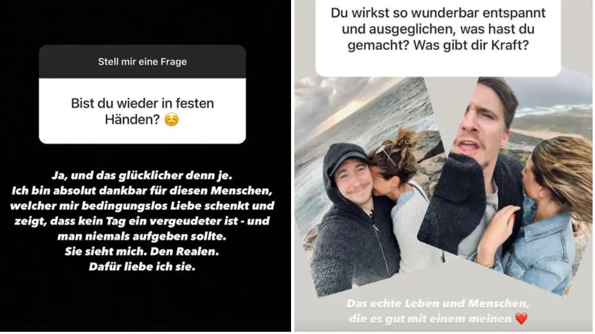 David Friedrich lässt die Liebes-Bombe auf Instagram platzen.